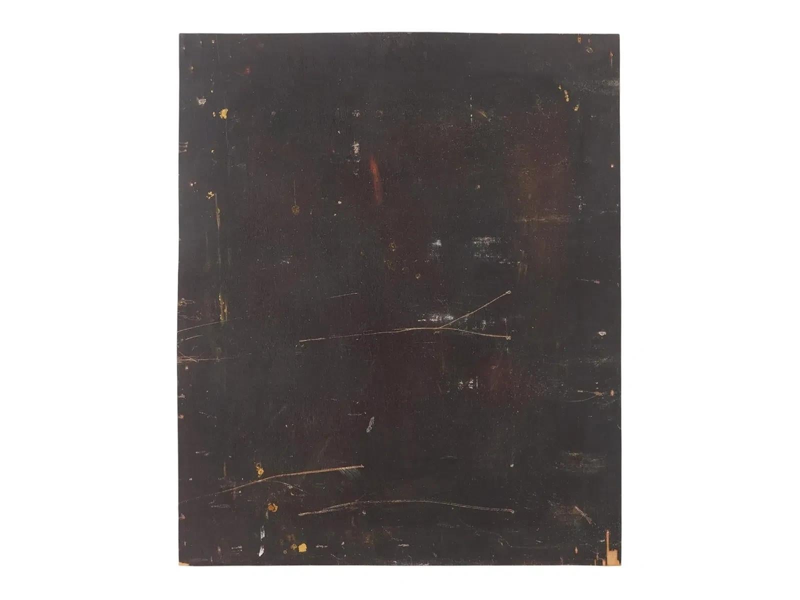 Antique 19th c American oil painting of a gentleman (Farbe) im Angebot