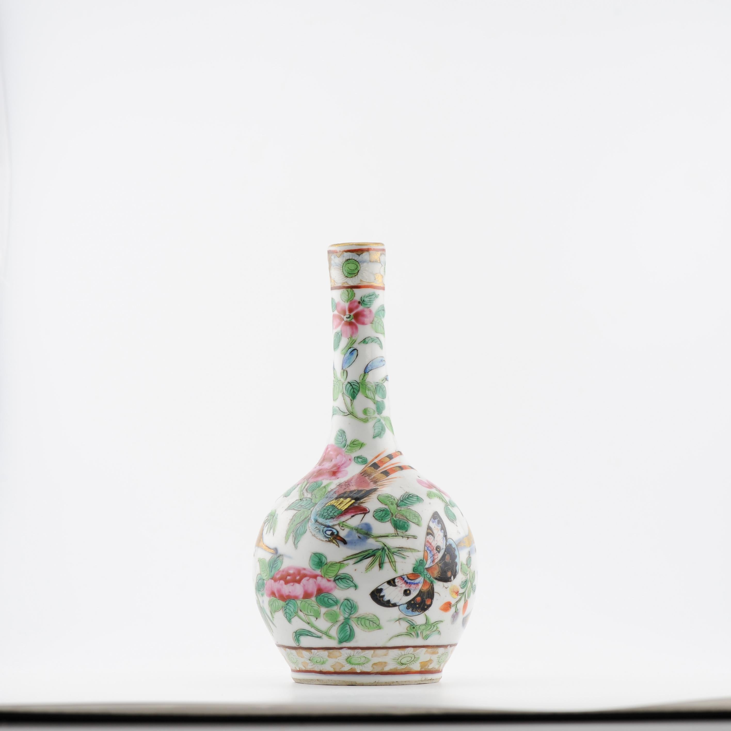 Antique 19th c Chinese Porcelain Cantonese Figural Plate Figures Qing Daoguang 1