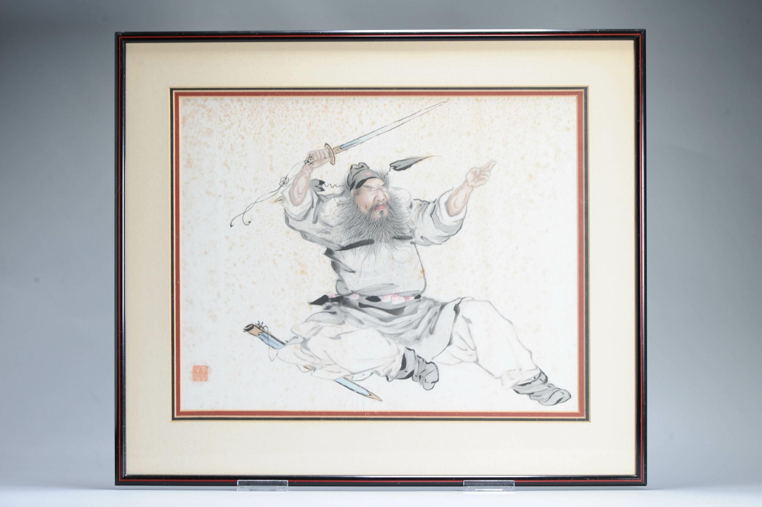 Je partage avec vous cette belle peinture.

Condit
62cm x 53.5 cm . État Quelques taches
Période
19e siècle Qing (1661 - 1912)