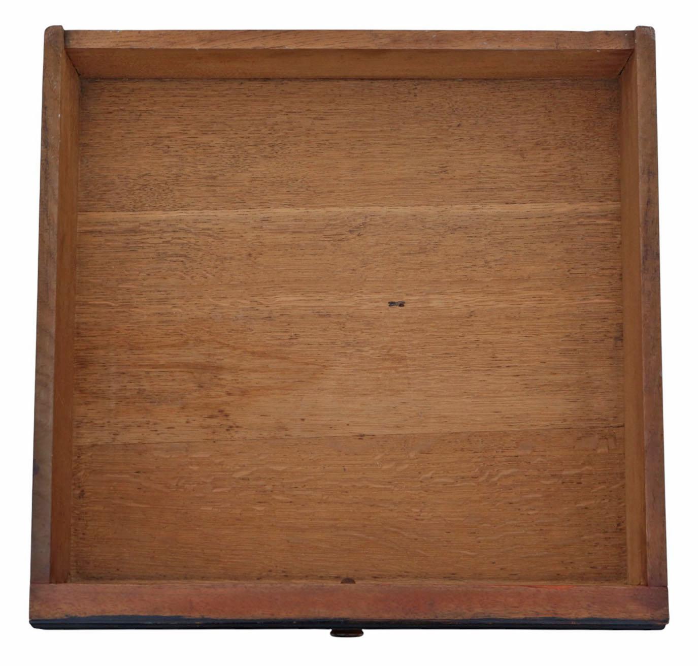 Antique 19th C. Ebonised & Burr Walnut Cabinet Press Cupboard with Marble Top For Sale 2