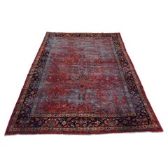 A.I.C. Rugs Agra noués à la main et semi-dégradés, anciens, du 19e C.