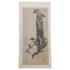 Antiker Holzschnitt aus dem 19. Jahrhundert – Meiji-Periode, 19. Jahrhundert