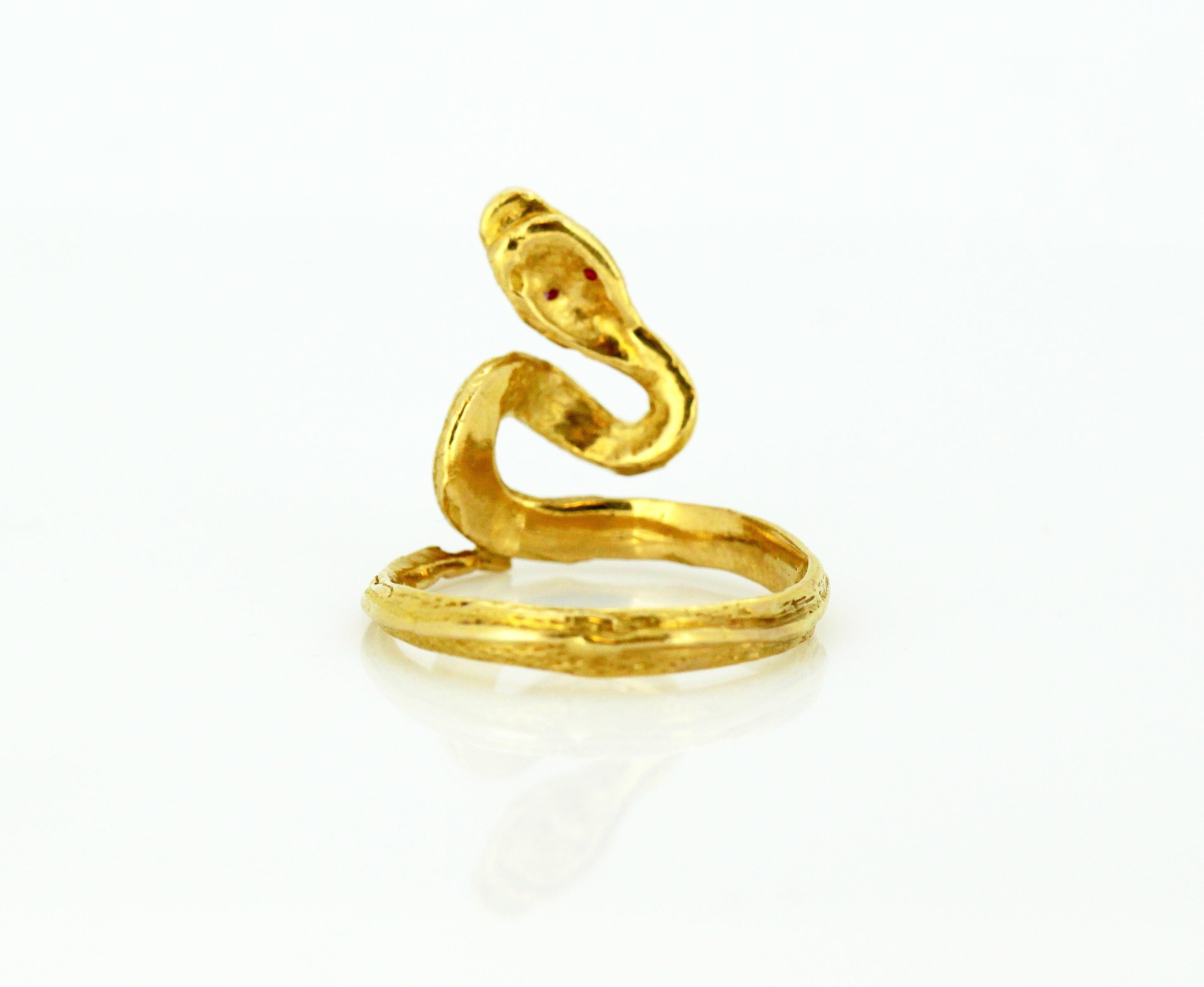 prada snake ring