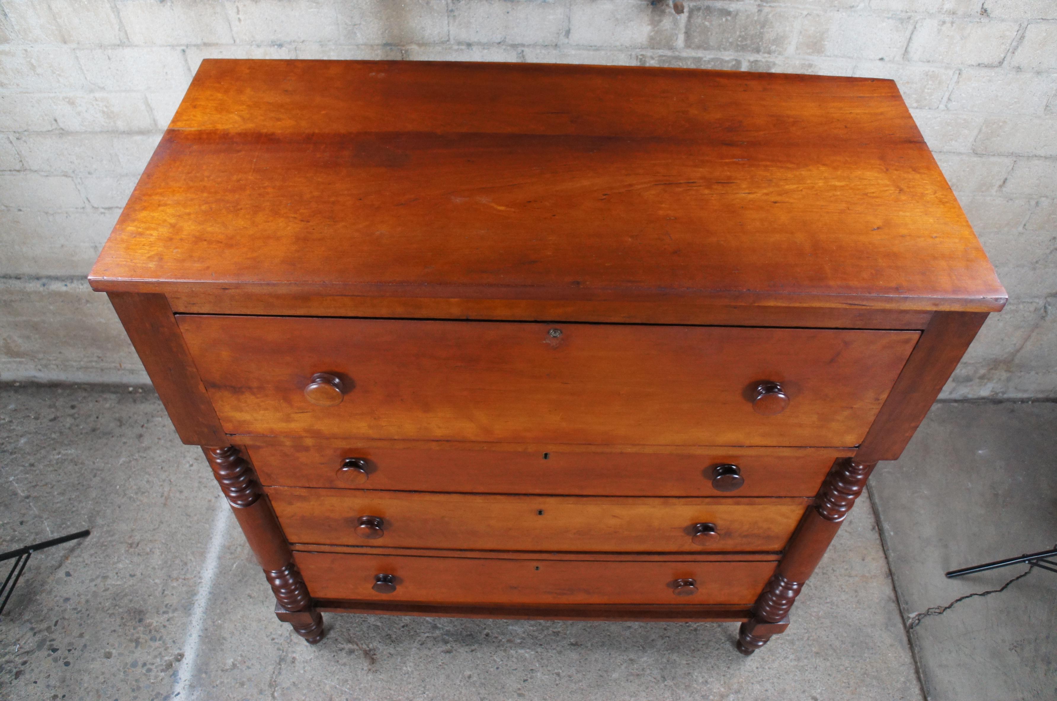 antique empire chest of drawers