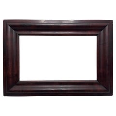 Antique 19th Century American Empire Style Large Picture Mirror Frame 22 x 13