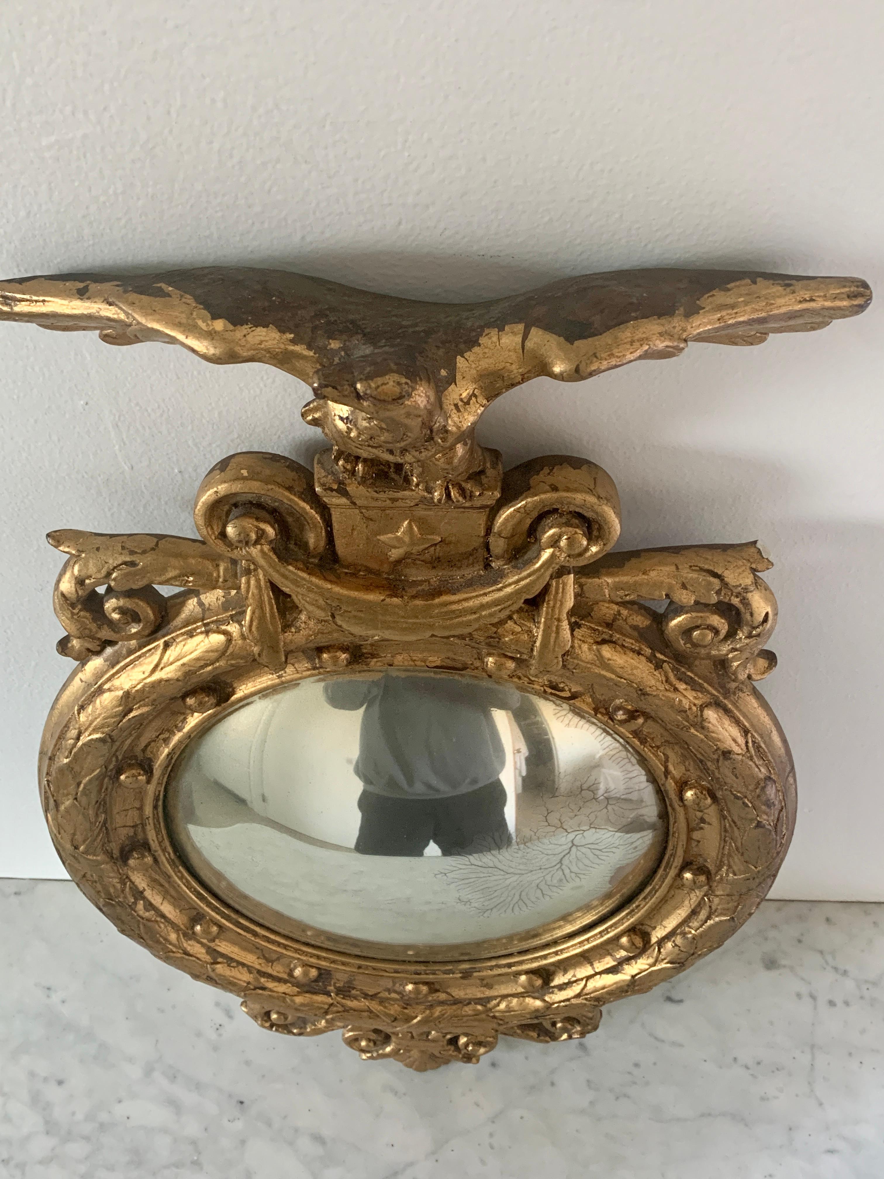 convex mirror antique