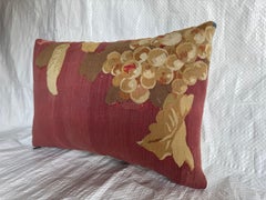 Antique 19th Century Aubusson Tapestry Pillow
