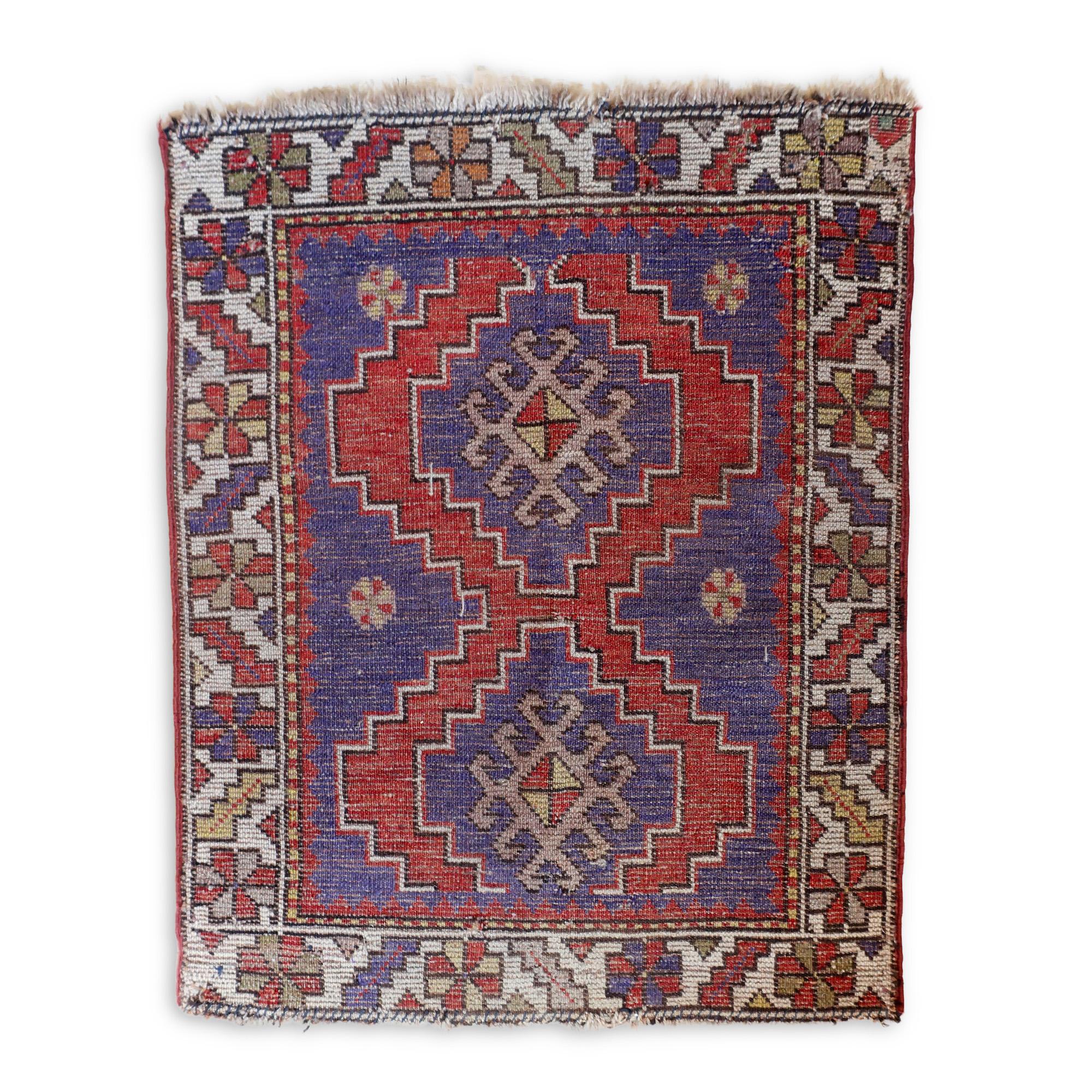 Antique 19th Century Baluch Rug For Sale 1