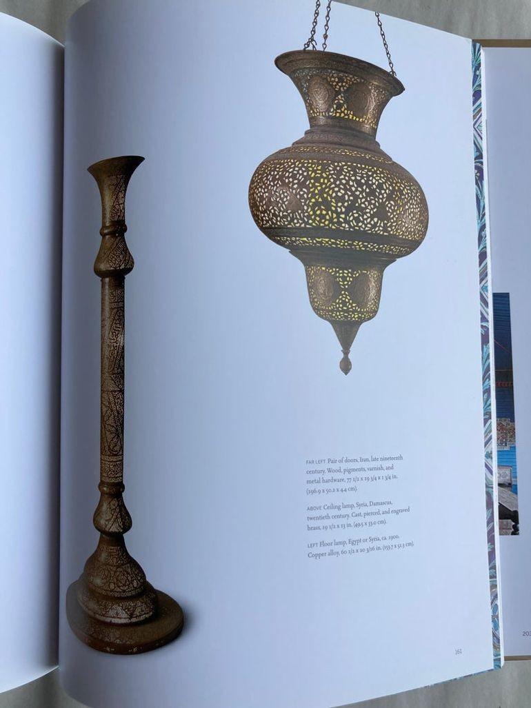 Egyptian Antique 19th Century Brass Islamic Middle Eastern Floor Lamp For Sale