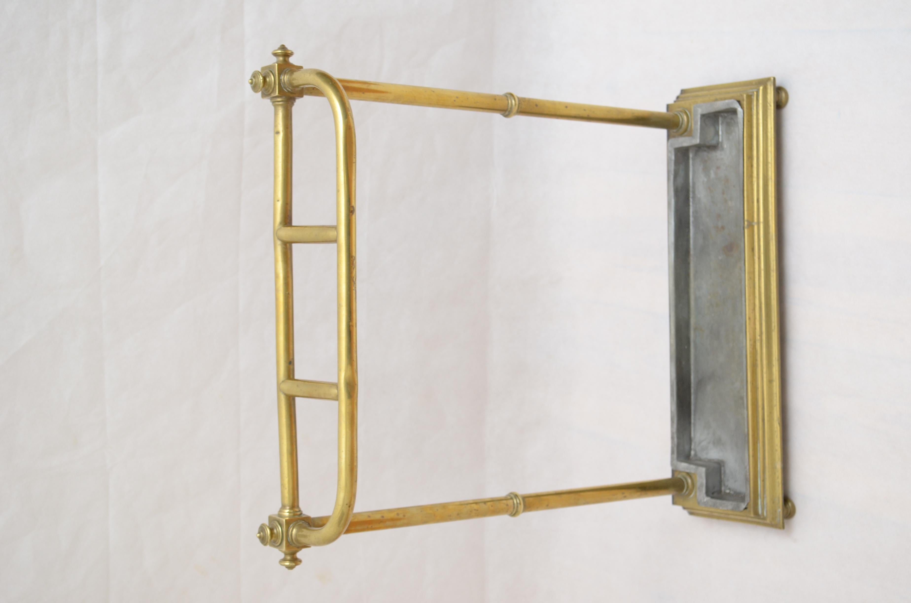 Victorien Porte-parapluies ancien en laiton du 19ème siècle en vente
