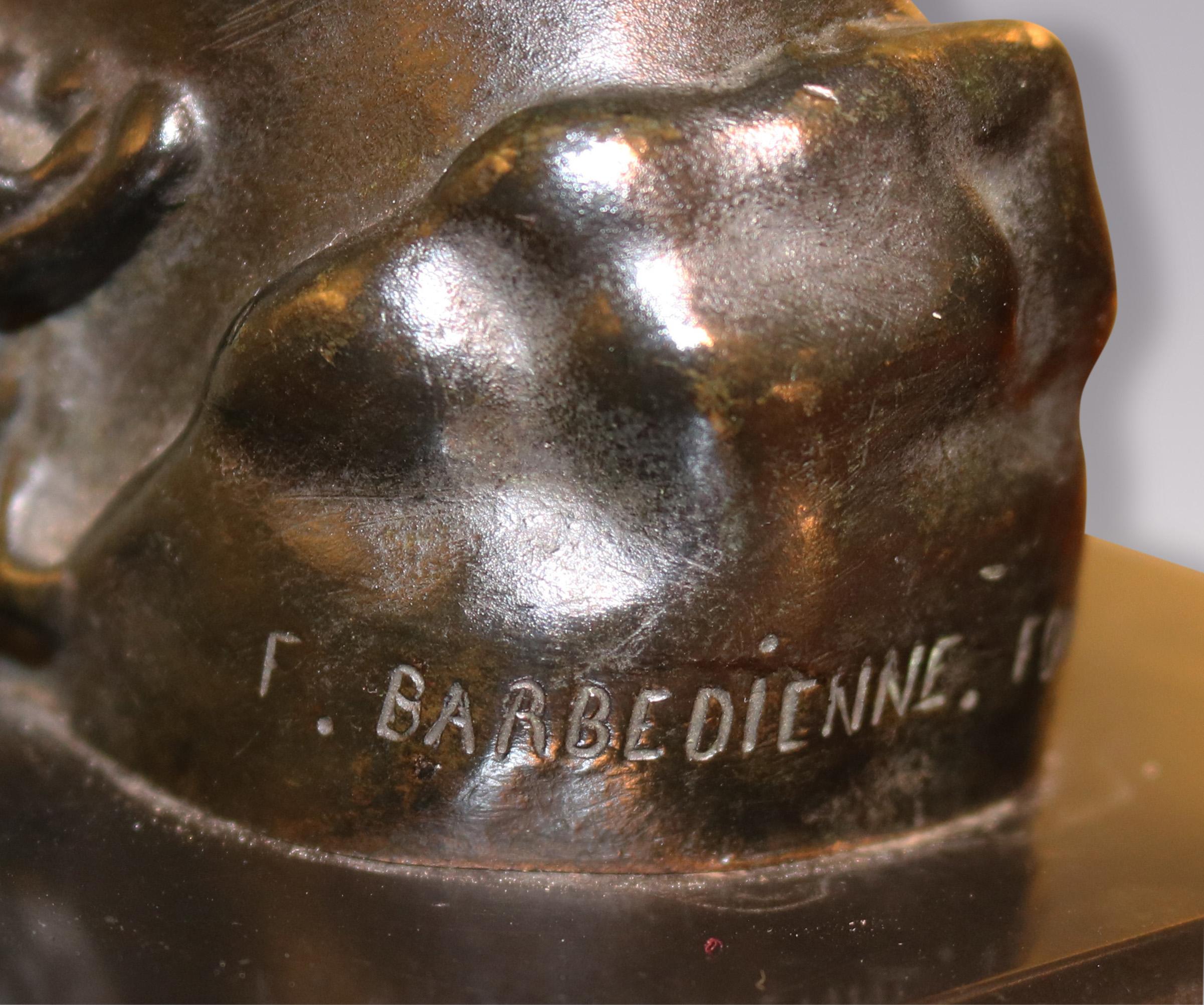Français Antiquités du 19ème siècle Sculpture en bronze de Mercure en vente