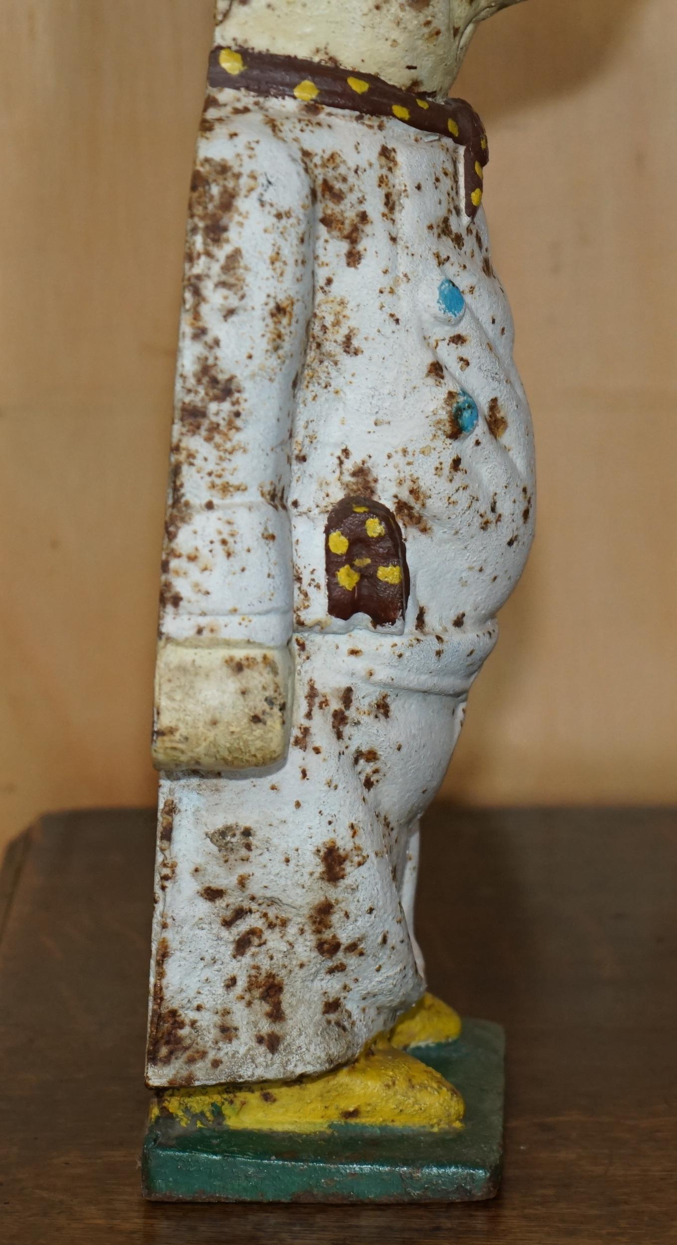 ANTIQUE 19TH CENTURY BUTCHERS SHOP ADVERTiSING DISPLAY PIG ORIGINAL PAINT PATINA For Sale 2