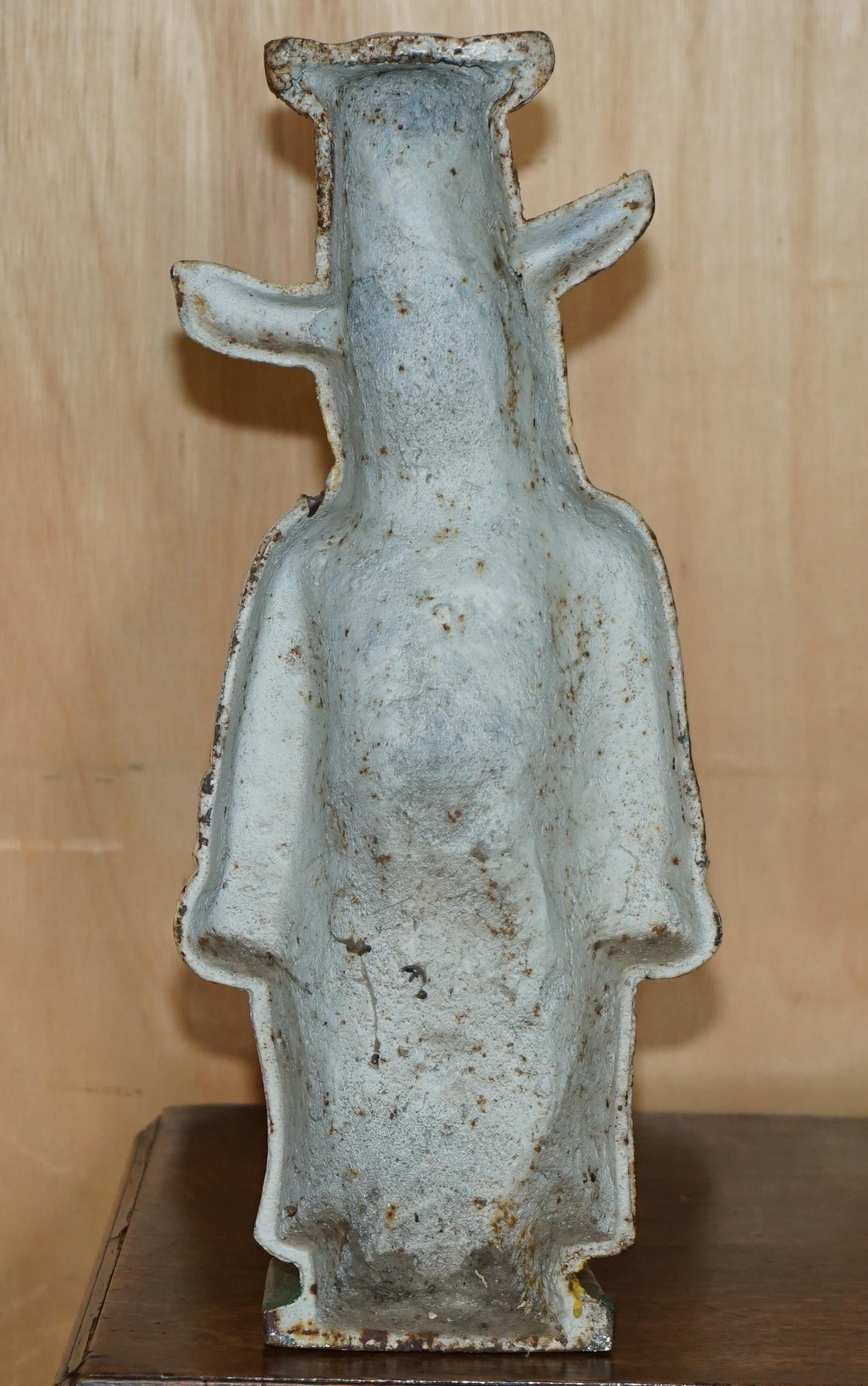 ANTIQUE 19TH CENTURY BUTCHERS SHOP ADVERTiSING DISPLAY PIG ORIGINAL PAINT PATINA For Sale 3