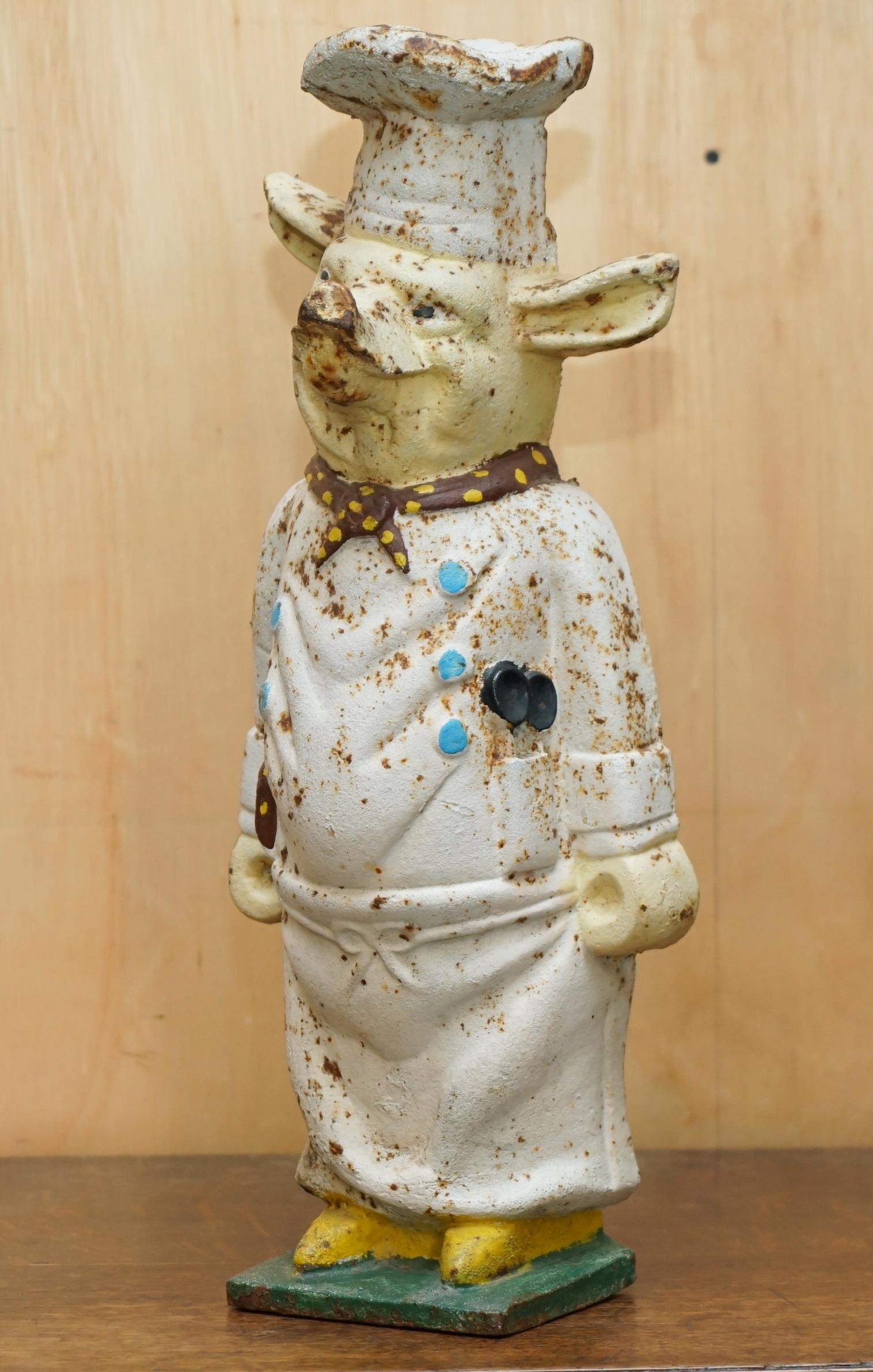 Royal House Antiques

Royal House Antiques is delighted to offer for sale this this very heavy, cast iron, original paint and patina 19th century Butchers shop advertising display pig

A very good looking and decorative piece of English folk