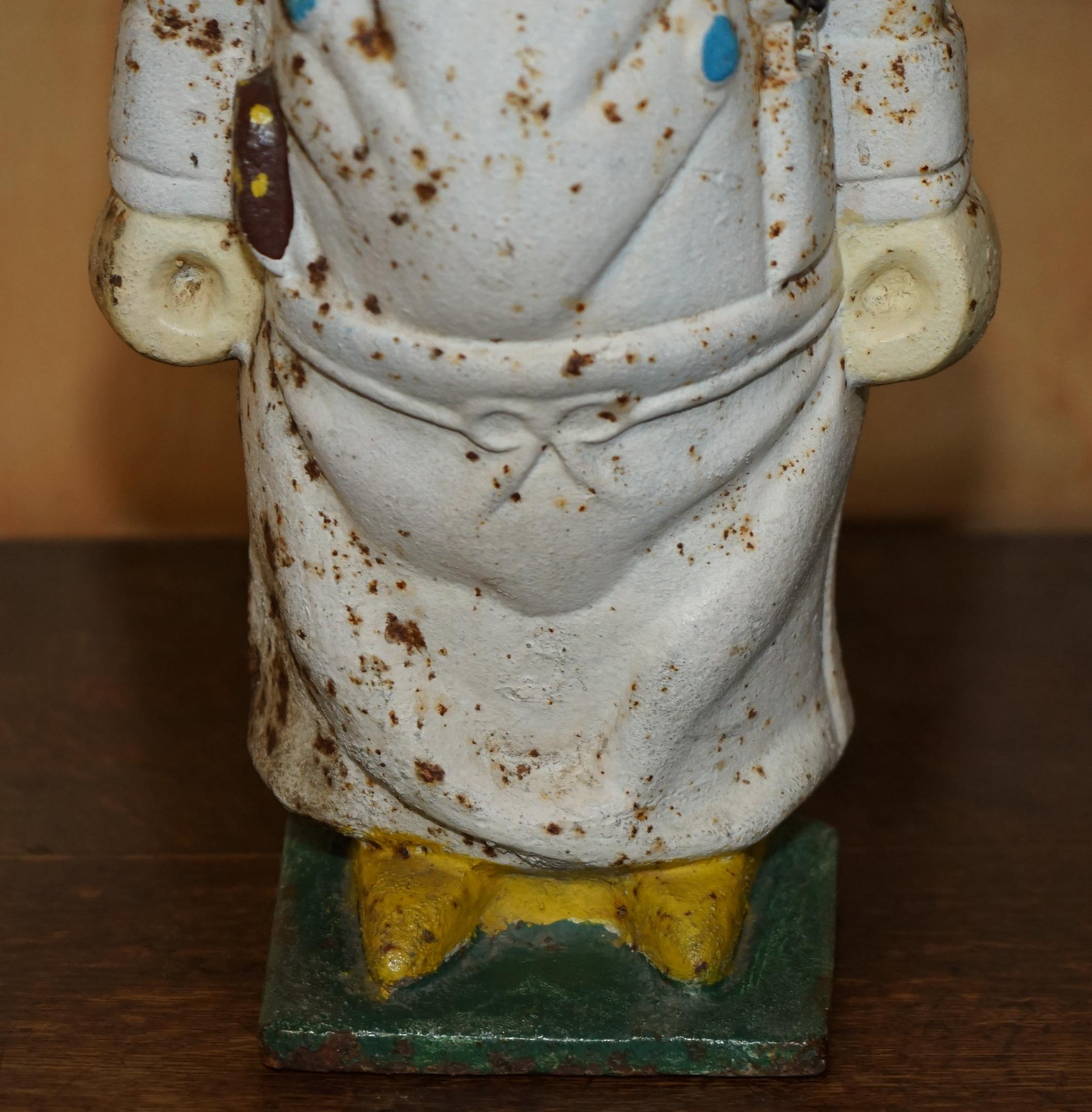 19th Century ANTIQUE 19TH CENTURY BUTCHERS SHOP ADVERTiSING DISPLAY PIG ORIGINAL PAINT PATINA For Sale