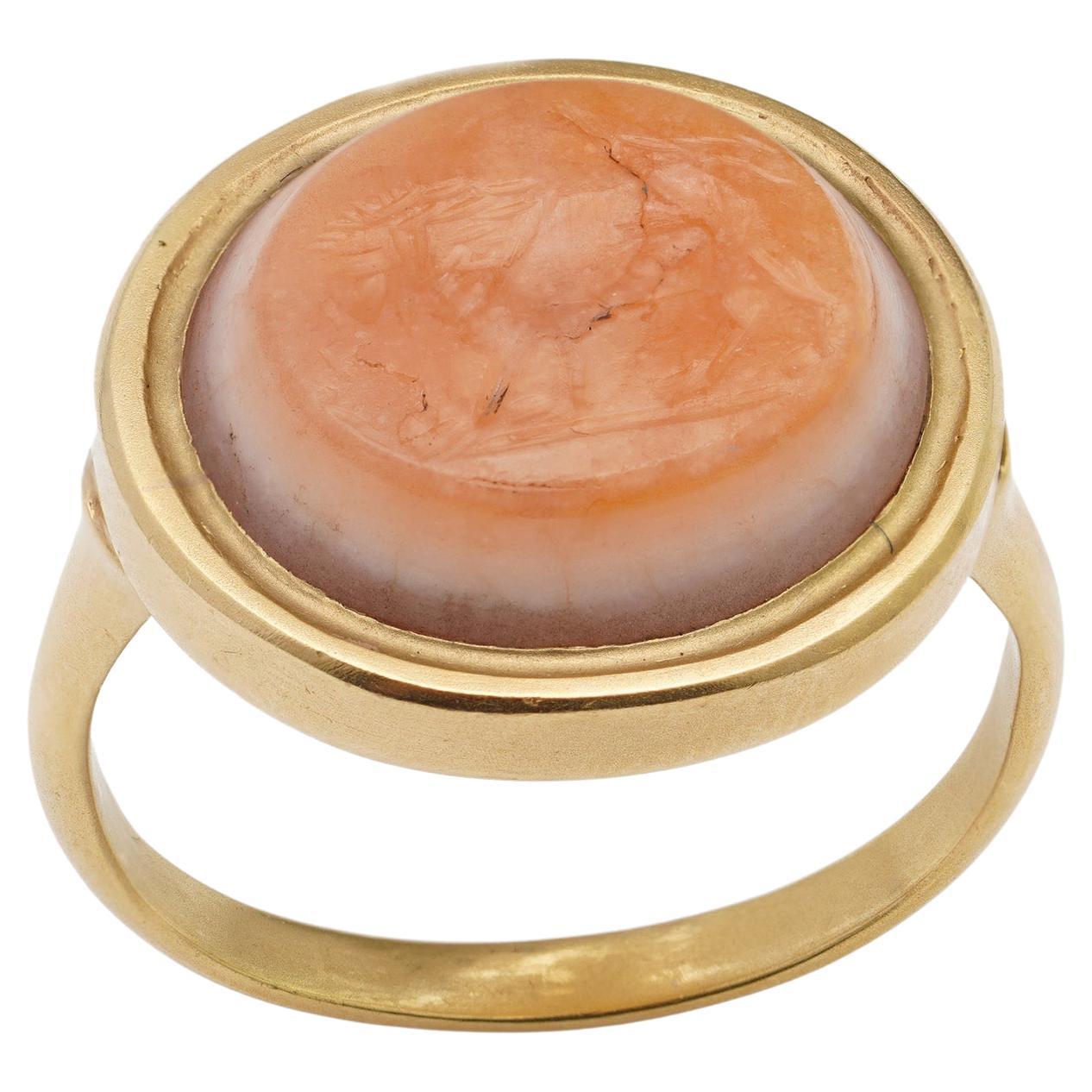 Antique 19th Century Carnelian Aristocrat Signet Ring at 1stDibs ...