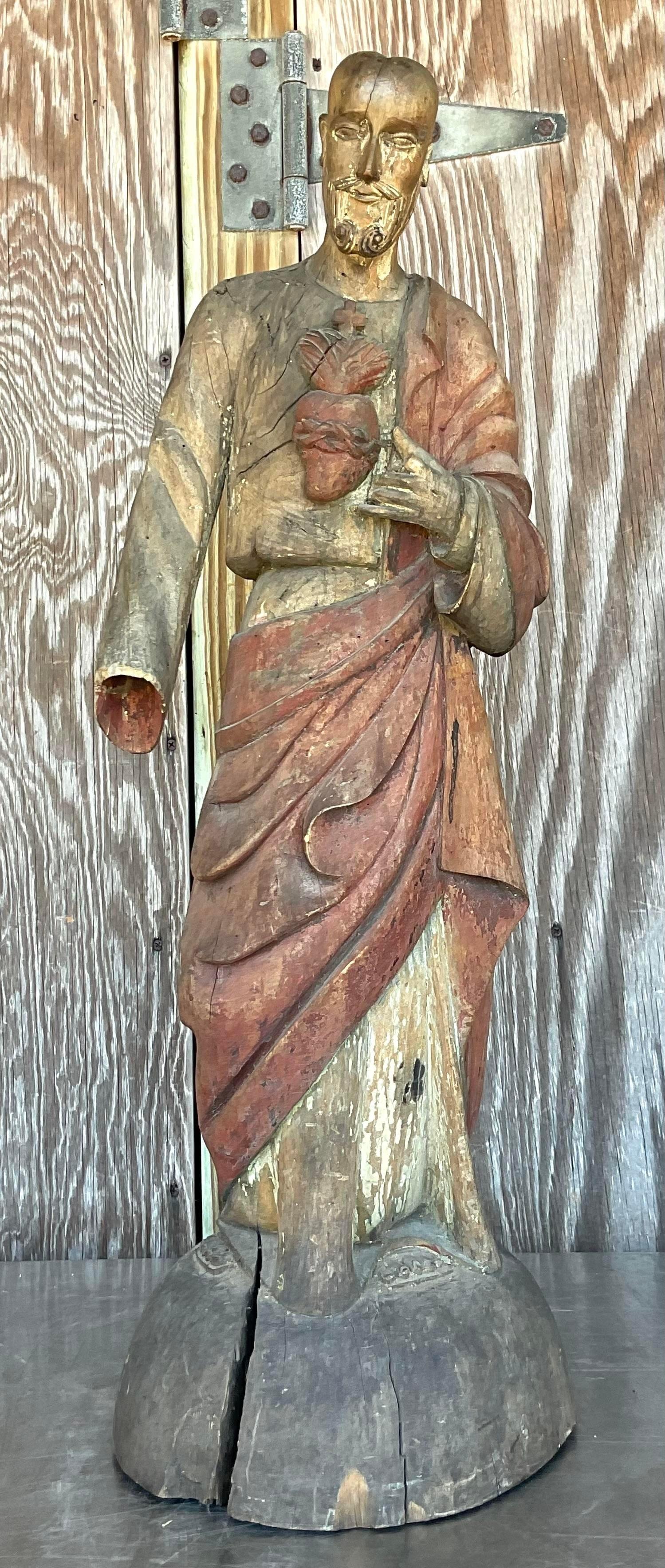 Antico Santos intagliato del XIX secolo in vendita 1