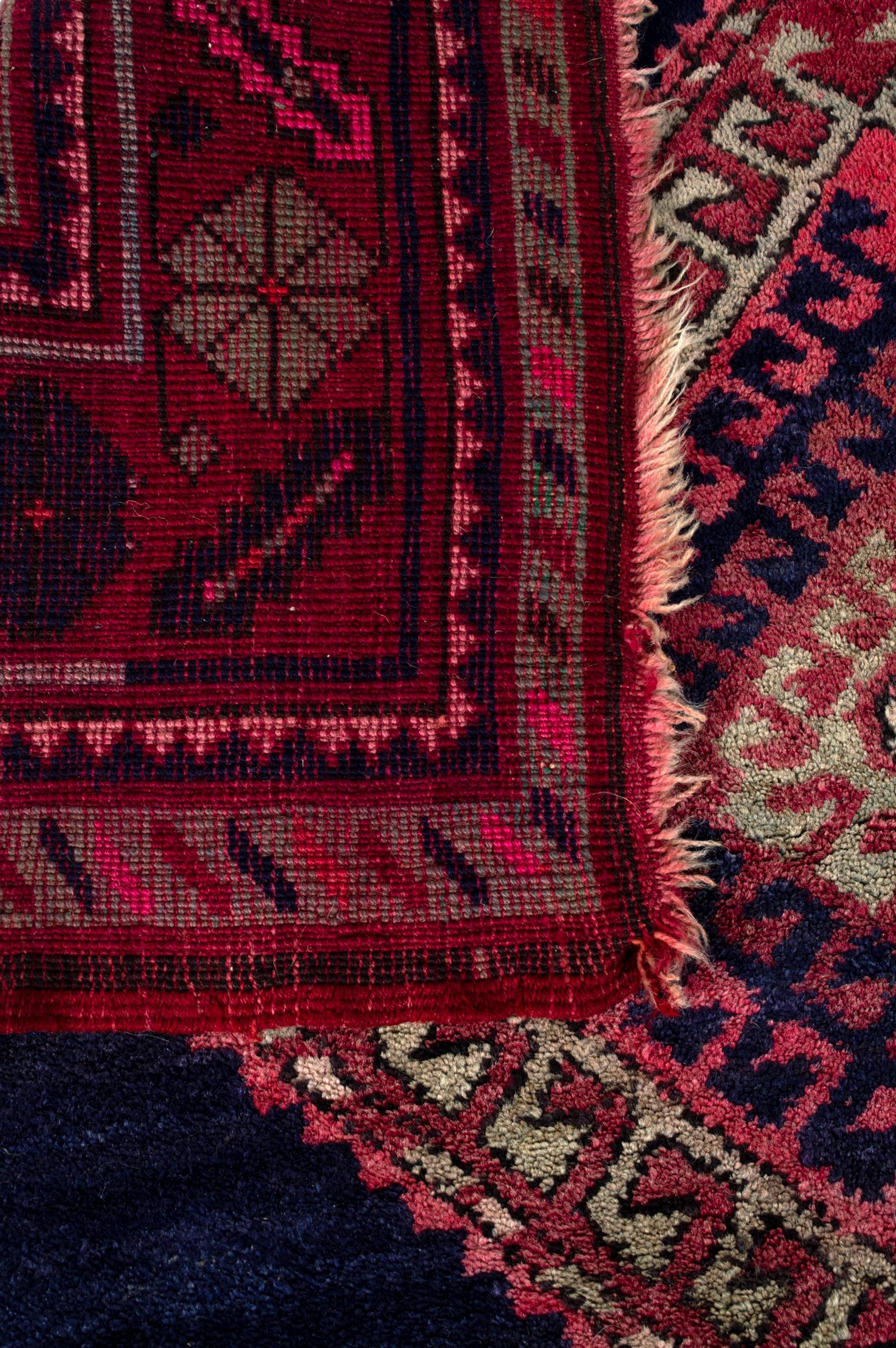 Hand-Knotted Antique 19th Century Caucasian Kazak Rug For Sale