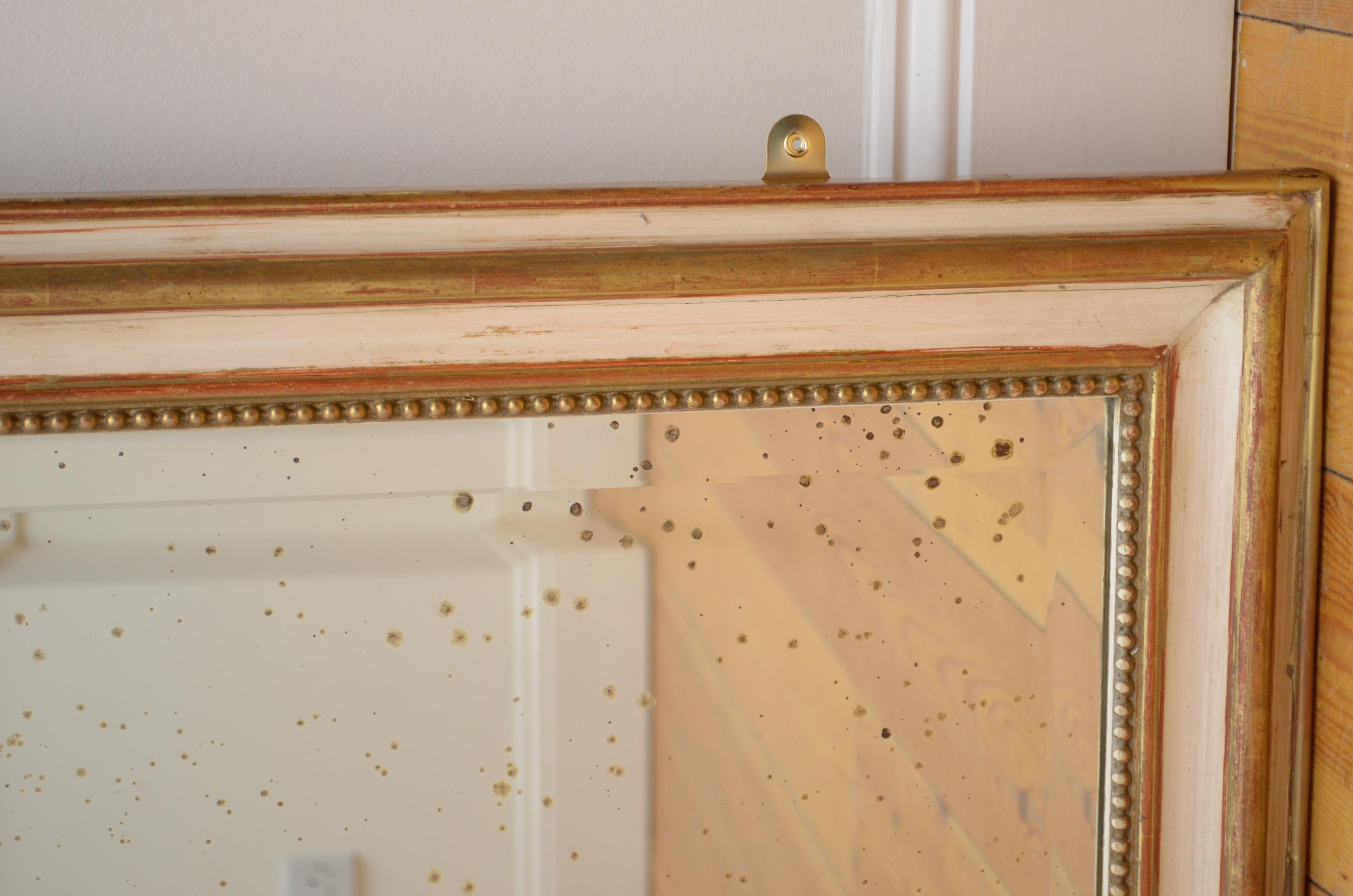 Antique 19th Century Chateau Wall Mirror H157cm en venta 5