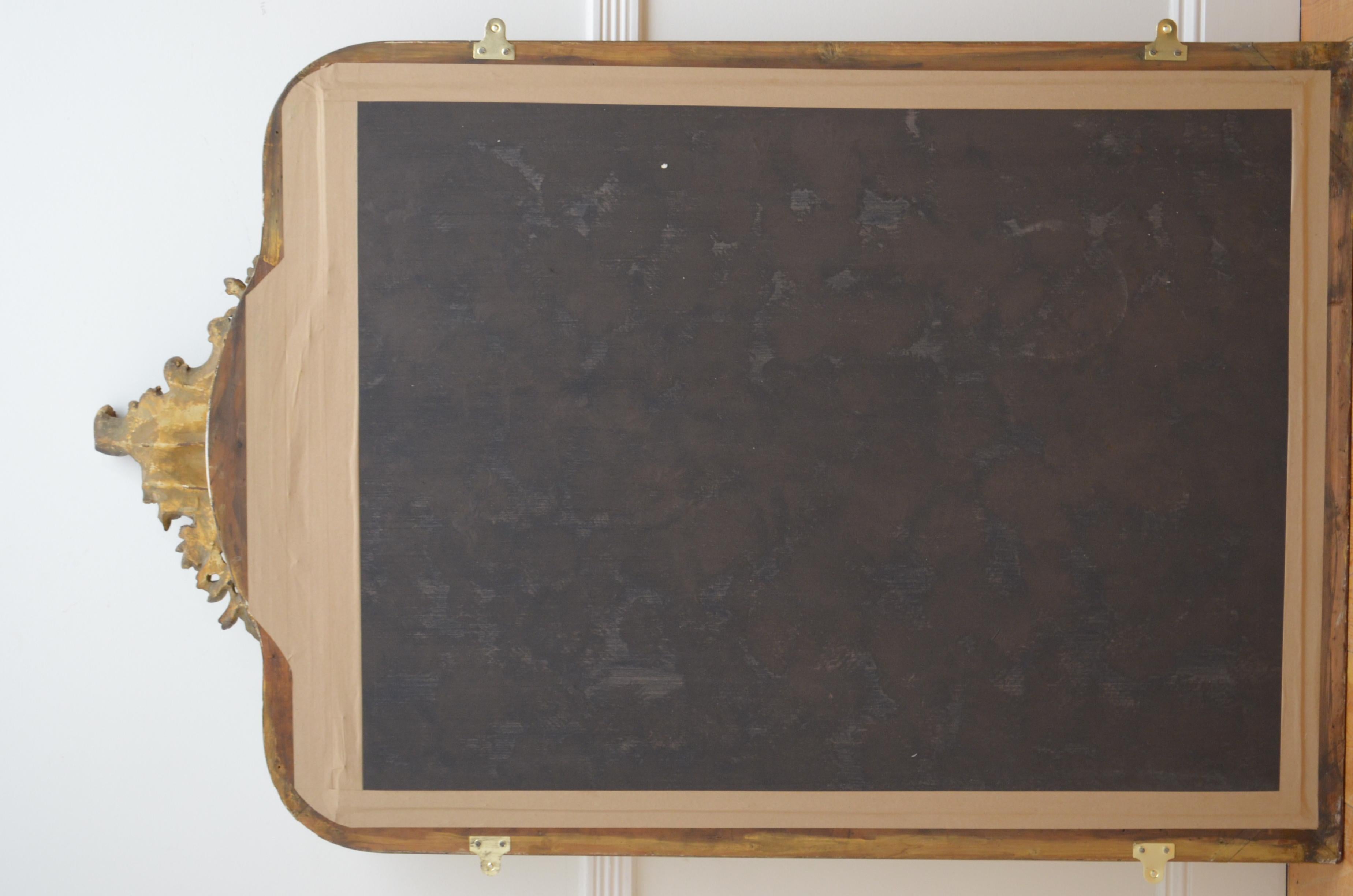 Antique 19th Century Chateau Wall Mirror H157cm en venta 7