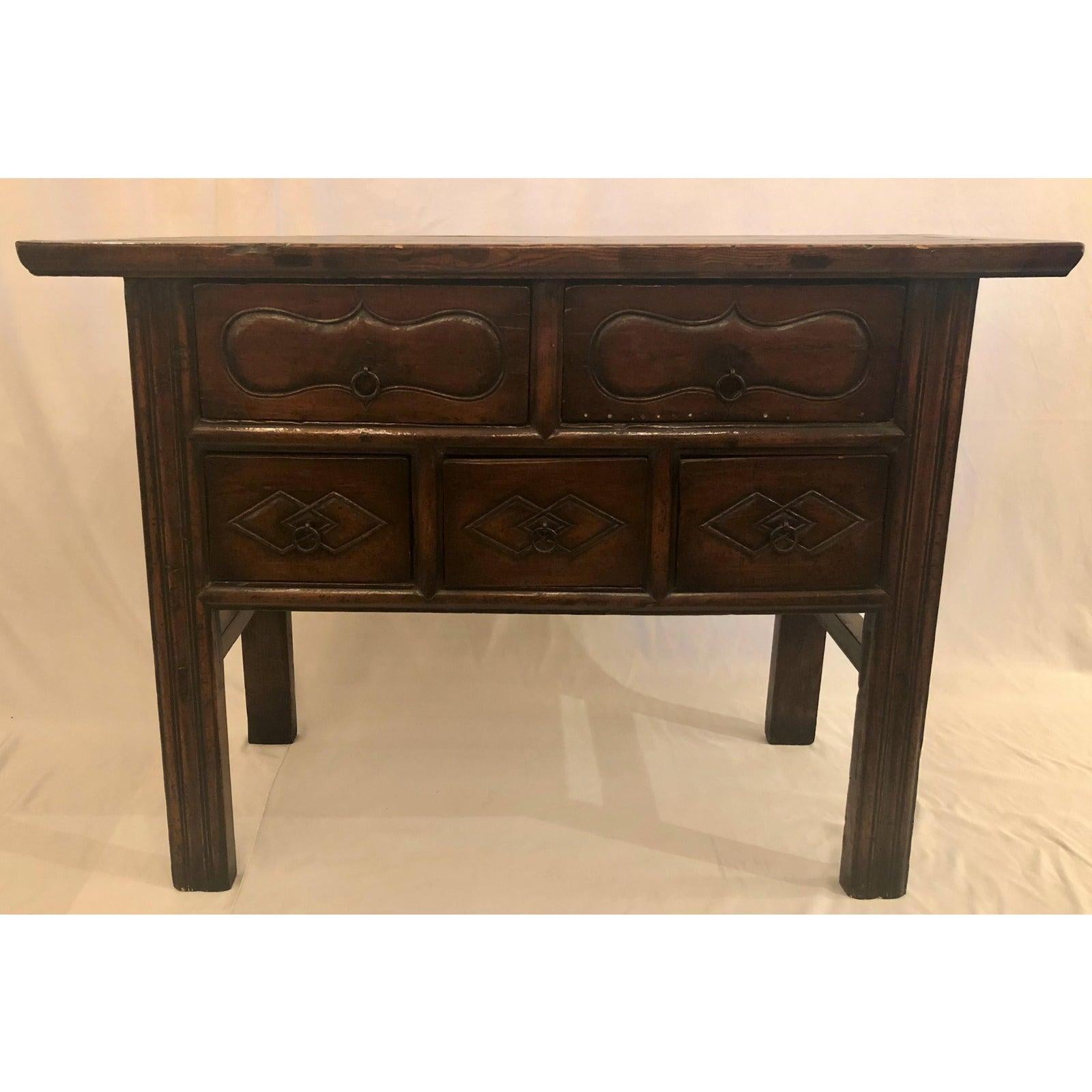 Antique 19th Century Chinese Altar Table For Sale 1
