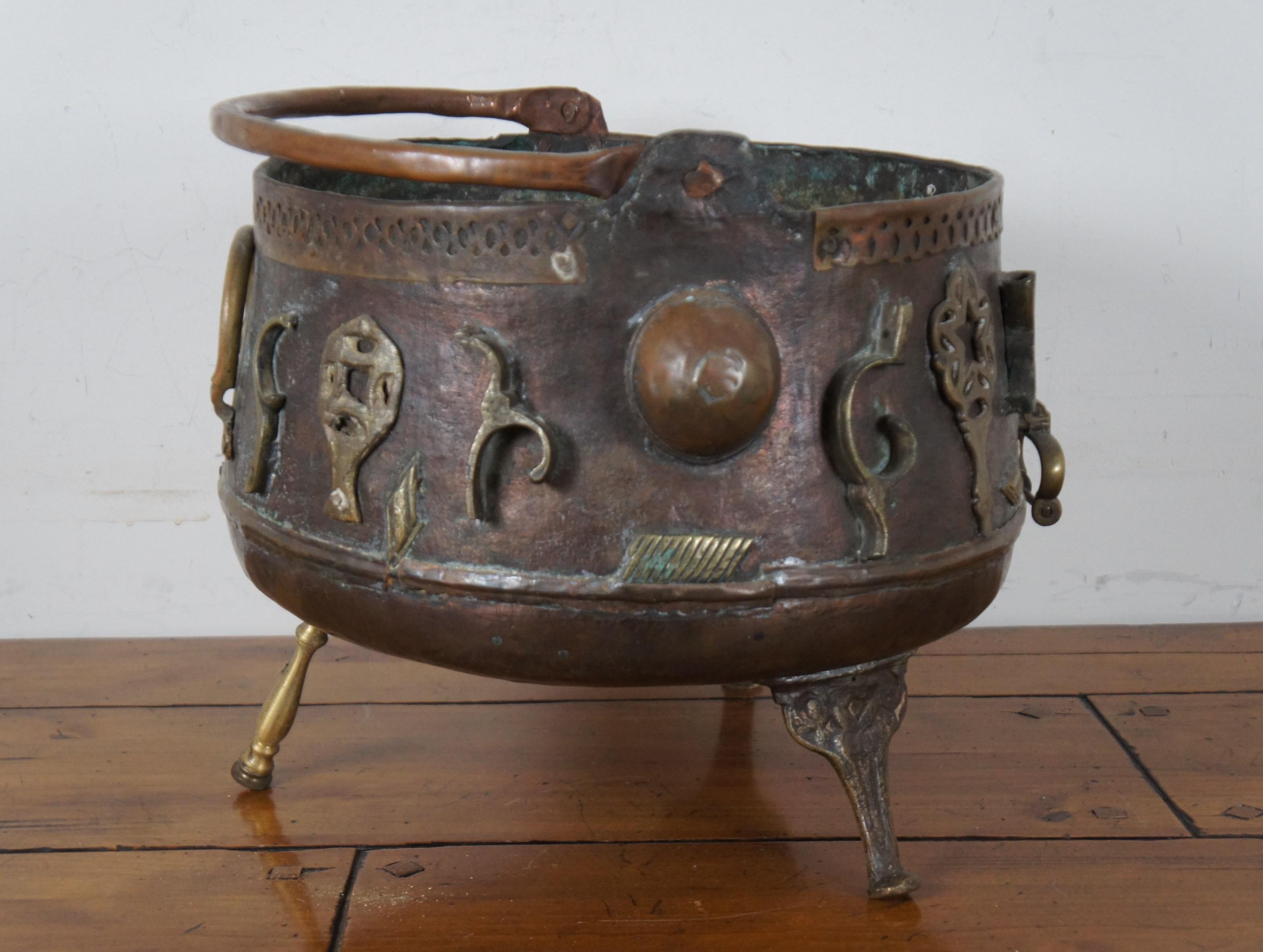 antique cauldron