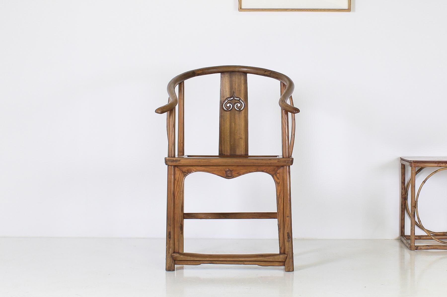 chinese yoke back chair