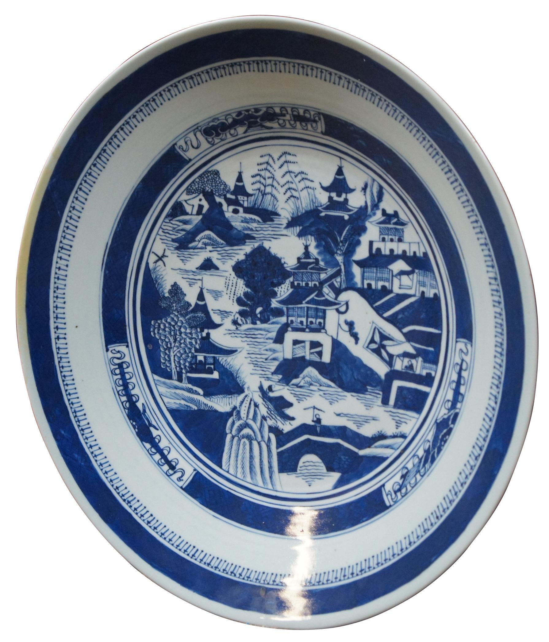 “Canton and Nanking are both patterns of dishes made in China from the late 1700s to the early 1900s. Both are named for cities in China where the dishes were thought to have been made, but we now know that Nanking was the port used to ship the