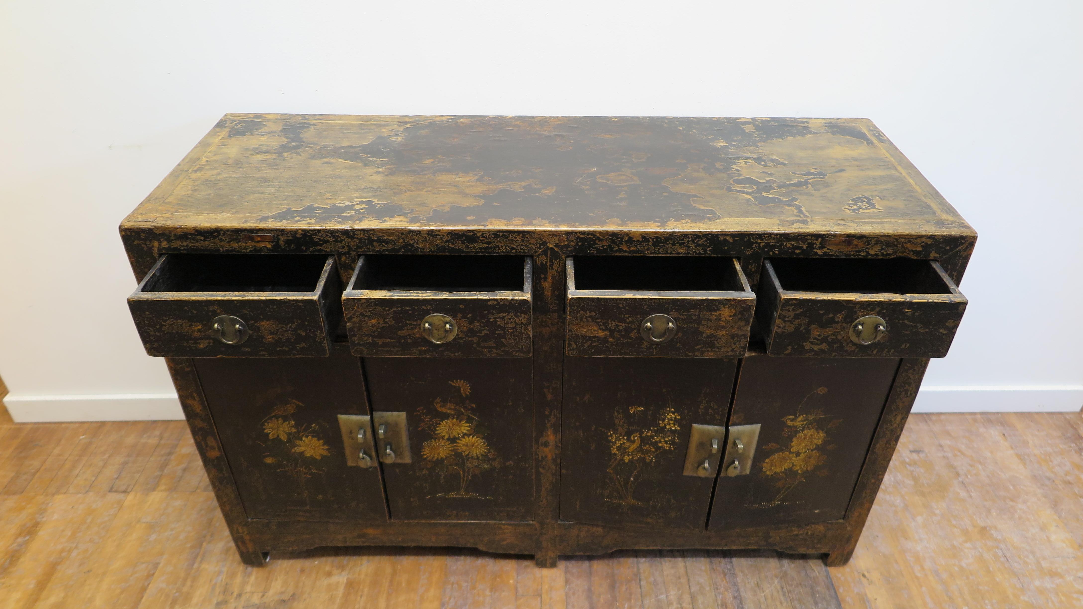 Qing Antique 19th Century Chinese Sideboard