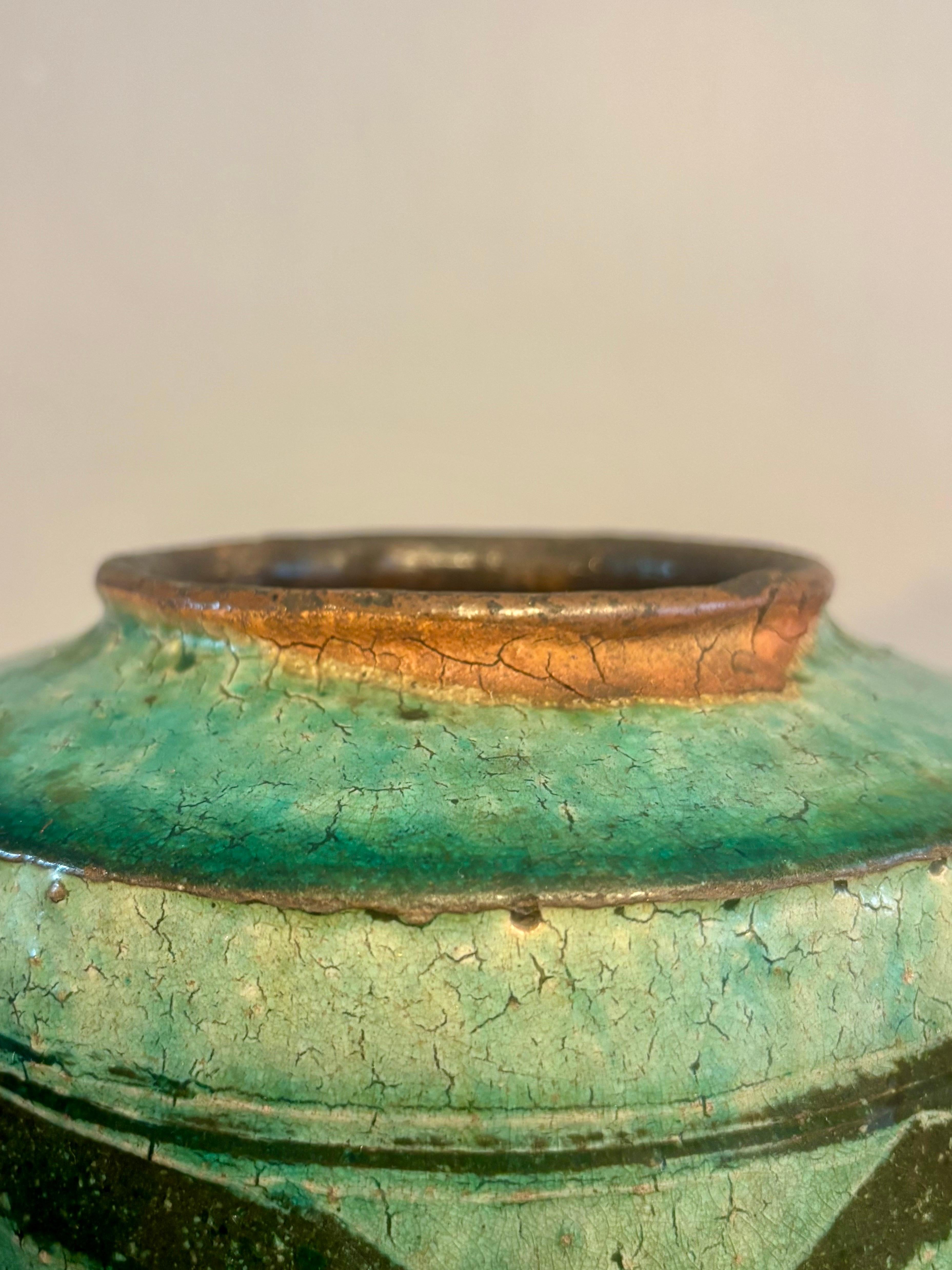 Terre cuite Ancienne jarre à vin chinoise du 19ème siècle en vente