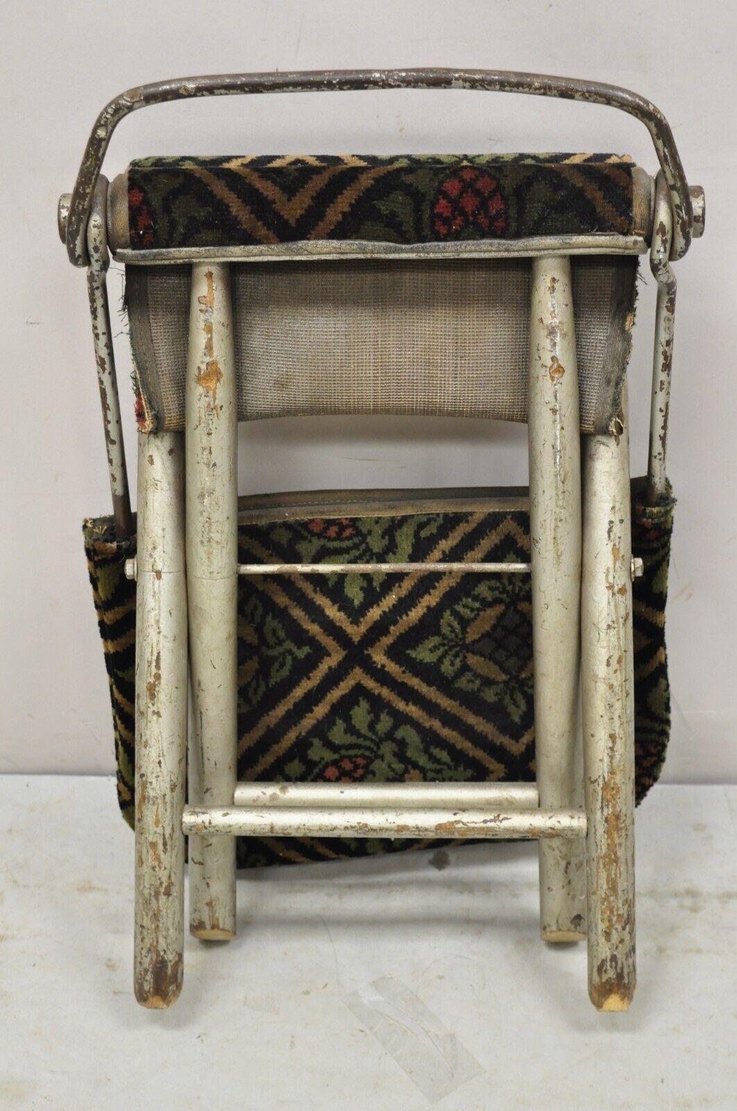 Antiguo Sillón de Campamento de Oficiales Plegable del Periodo de la Guerra Civil del Siglo XIX Silla de Campaña en Bueno estado para la venta en Philadelphia, PA