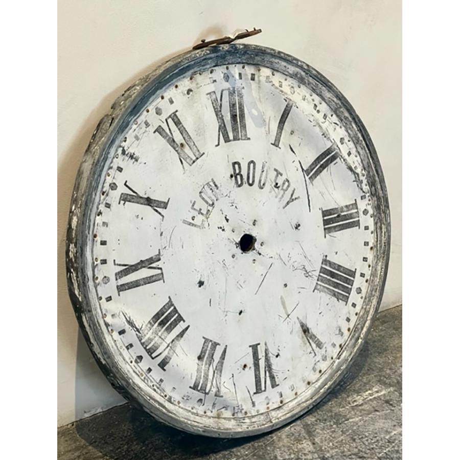 Metal Antique 19th Century Clock, AC-0061 For Sale