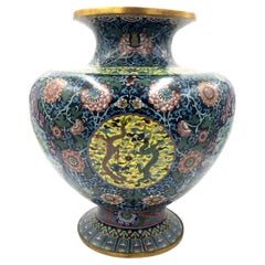 Antique 19th Century Cloisonne Chinese Vase