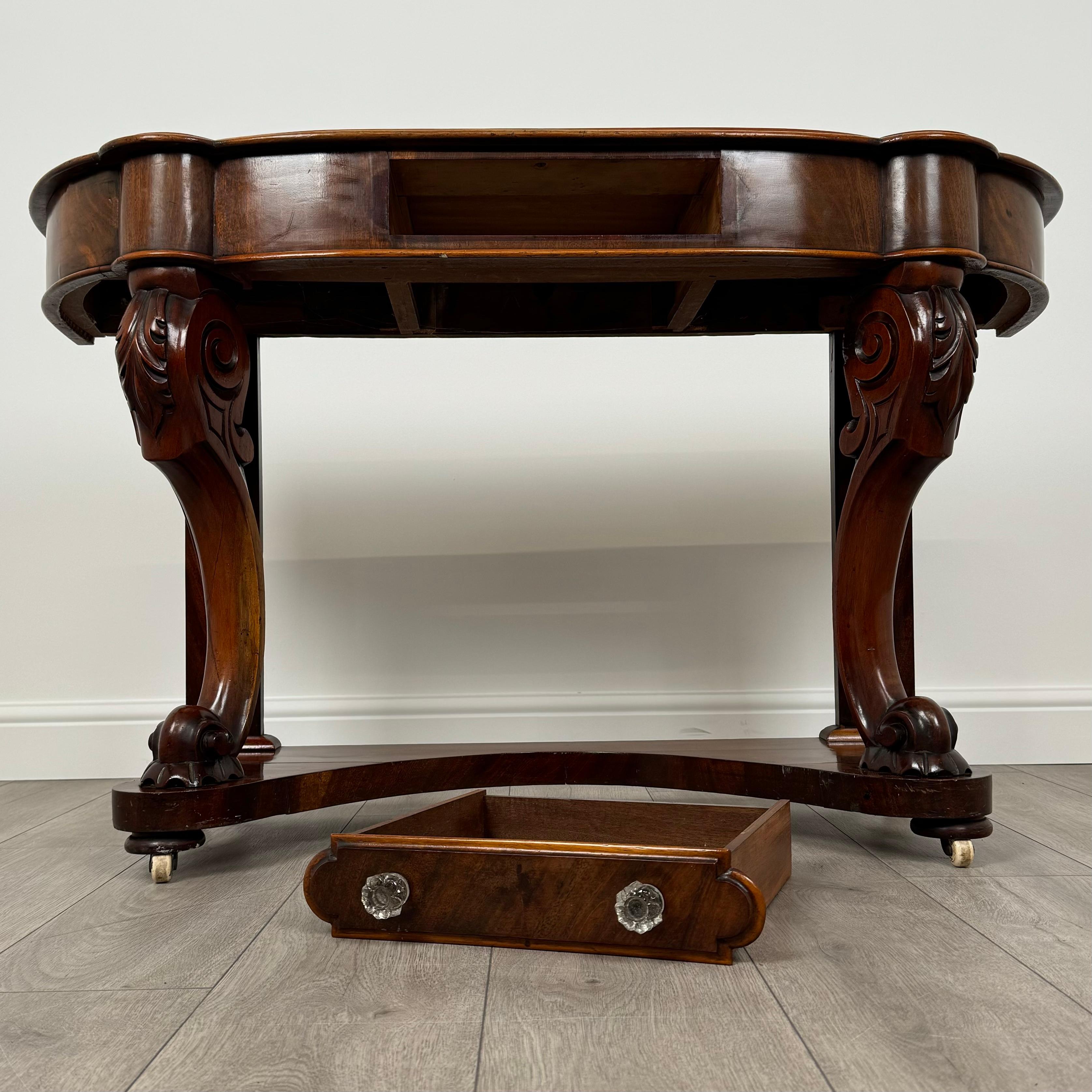 Antique 19th Century Console Table In Mahogany ( REF AF-3582 ) For Sale 7