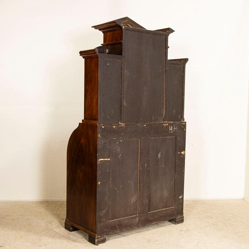 Antiker dänischer Biedermeier-Sekretär-Schreibtisch aus Mahagoni, 19. Jahrhundert (Dänisch) im Angebot