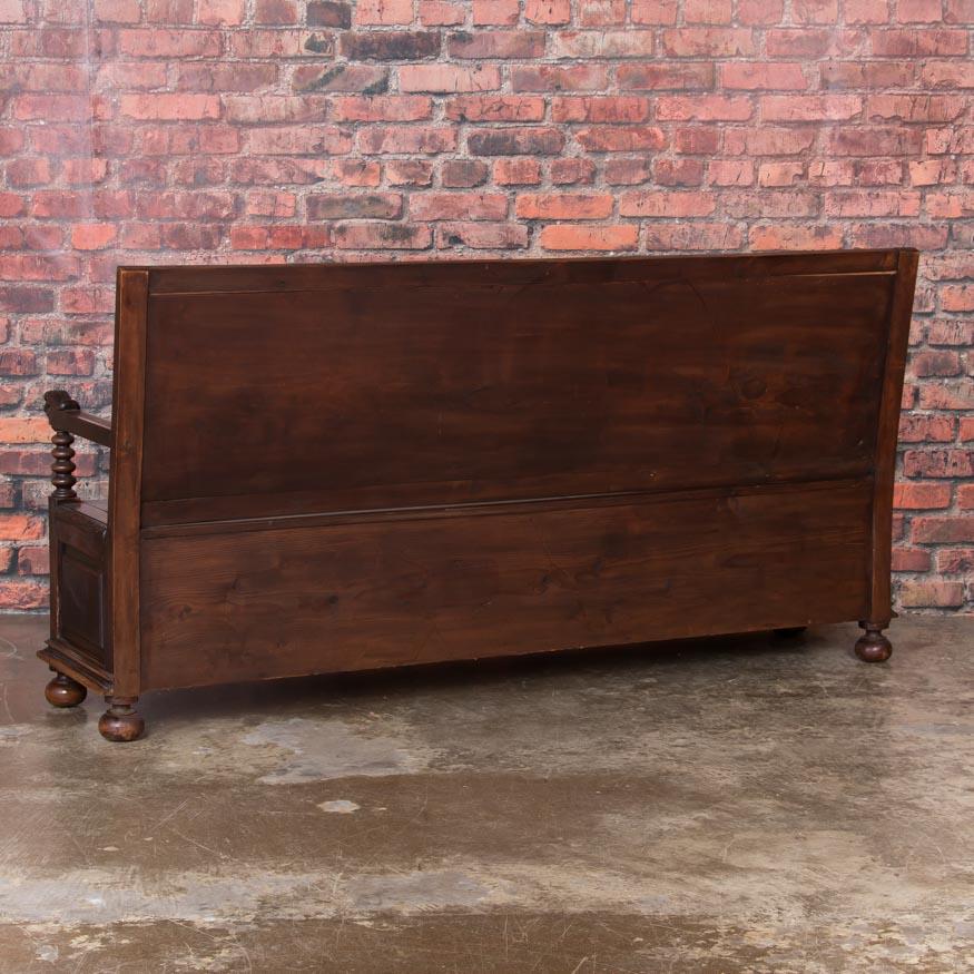 antique storage bench