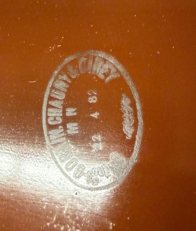 Gesso Miroir Louis Philippe français daté du 19ème siècle, doré à la feuille d'or en vente