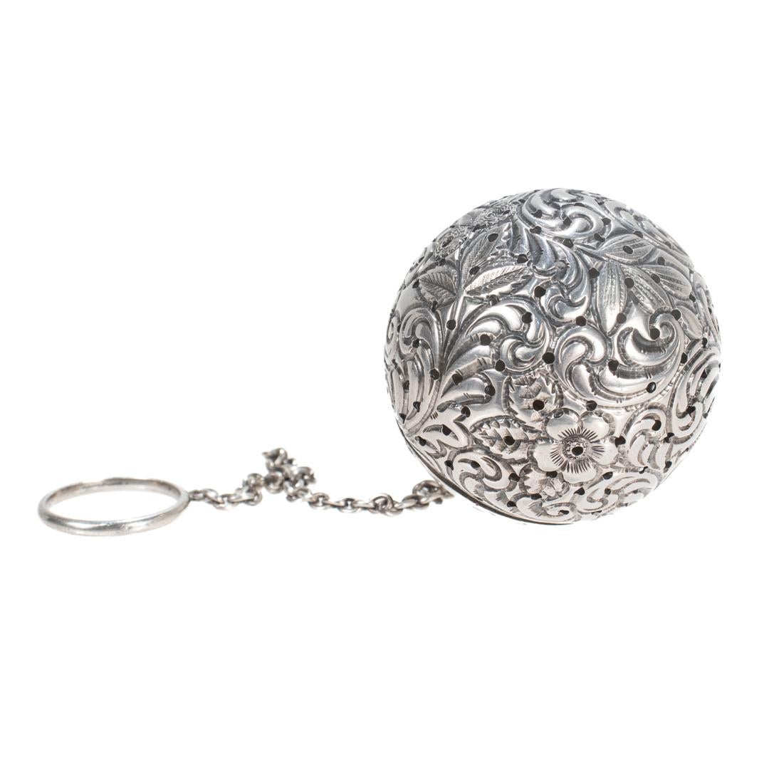 sterling silver tea ball