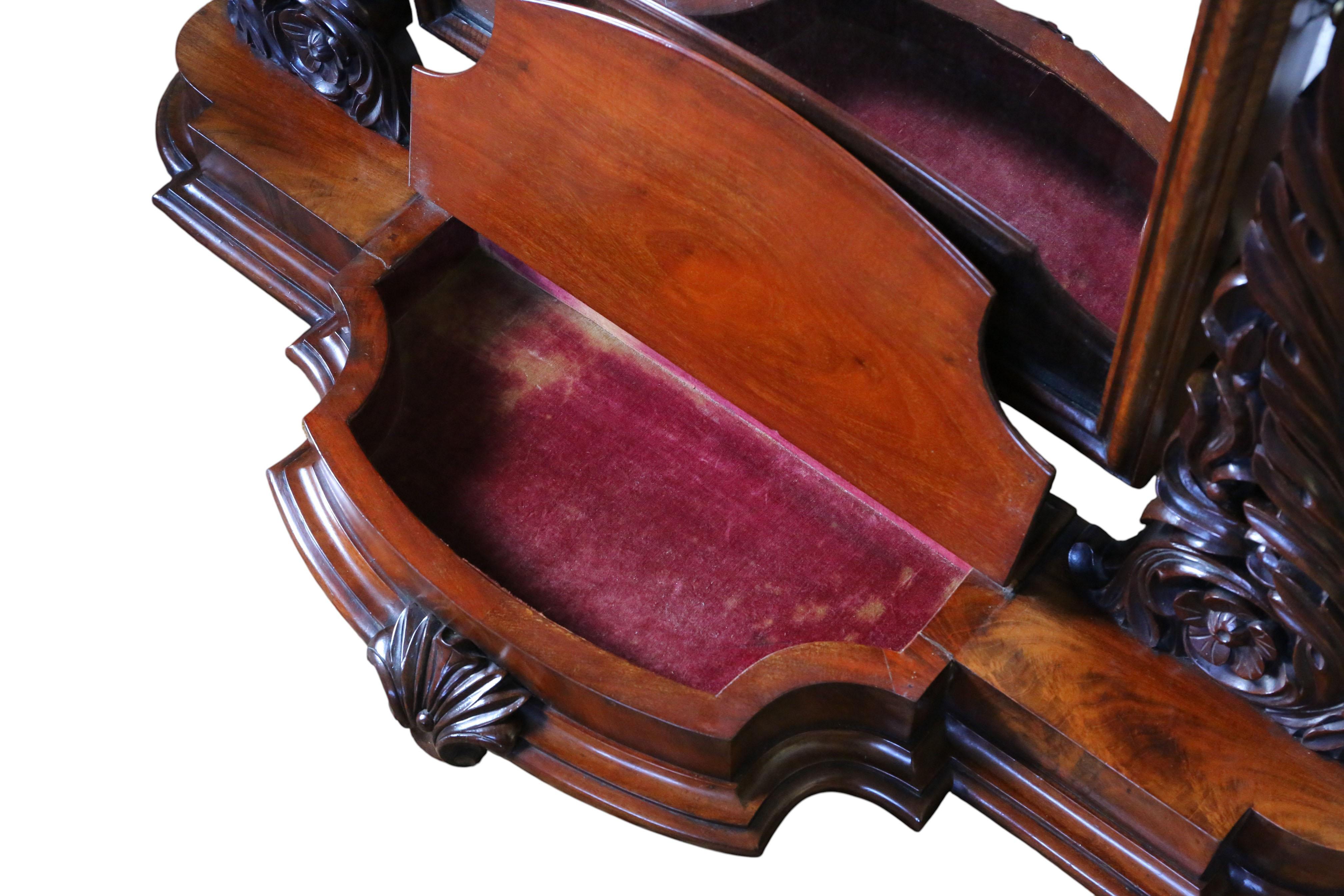 Antique 19th Century Dressing Table Swing Mirror – Fine Quality en vente 4