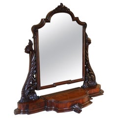 Antique Mirror da toeletta del 19° secolo - Qualità pregiata