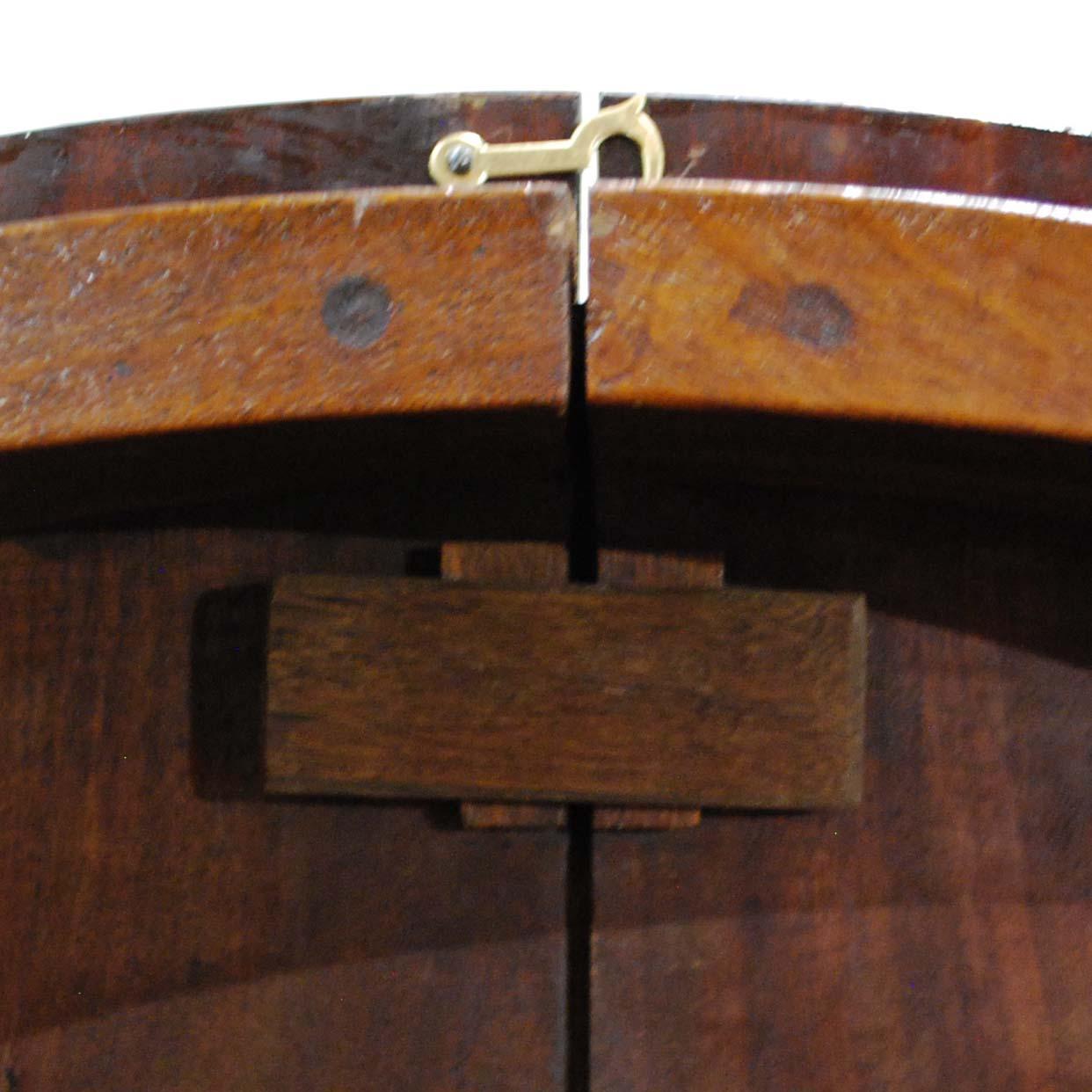 Antique 19th century Dutch Empire Extendable Mahogany Dining Table 2