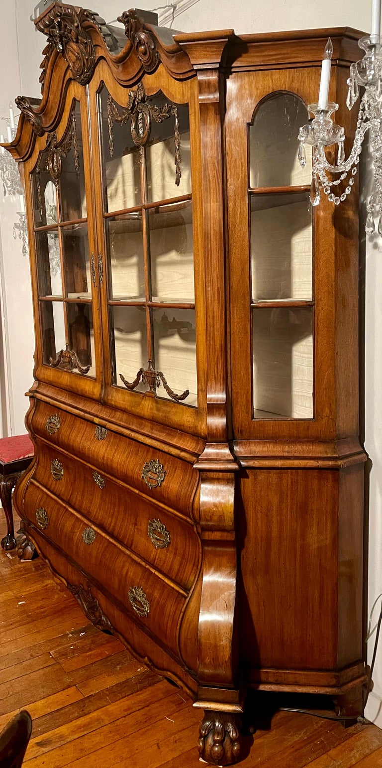 Antique 19th Century Dutch Queen Anne Bombay Display Circa