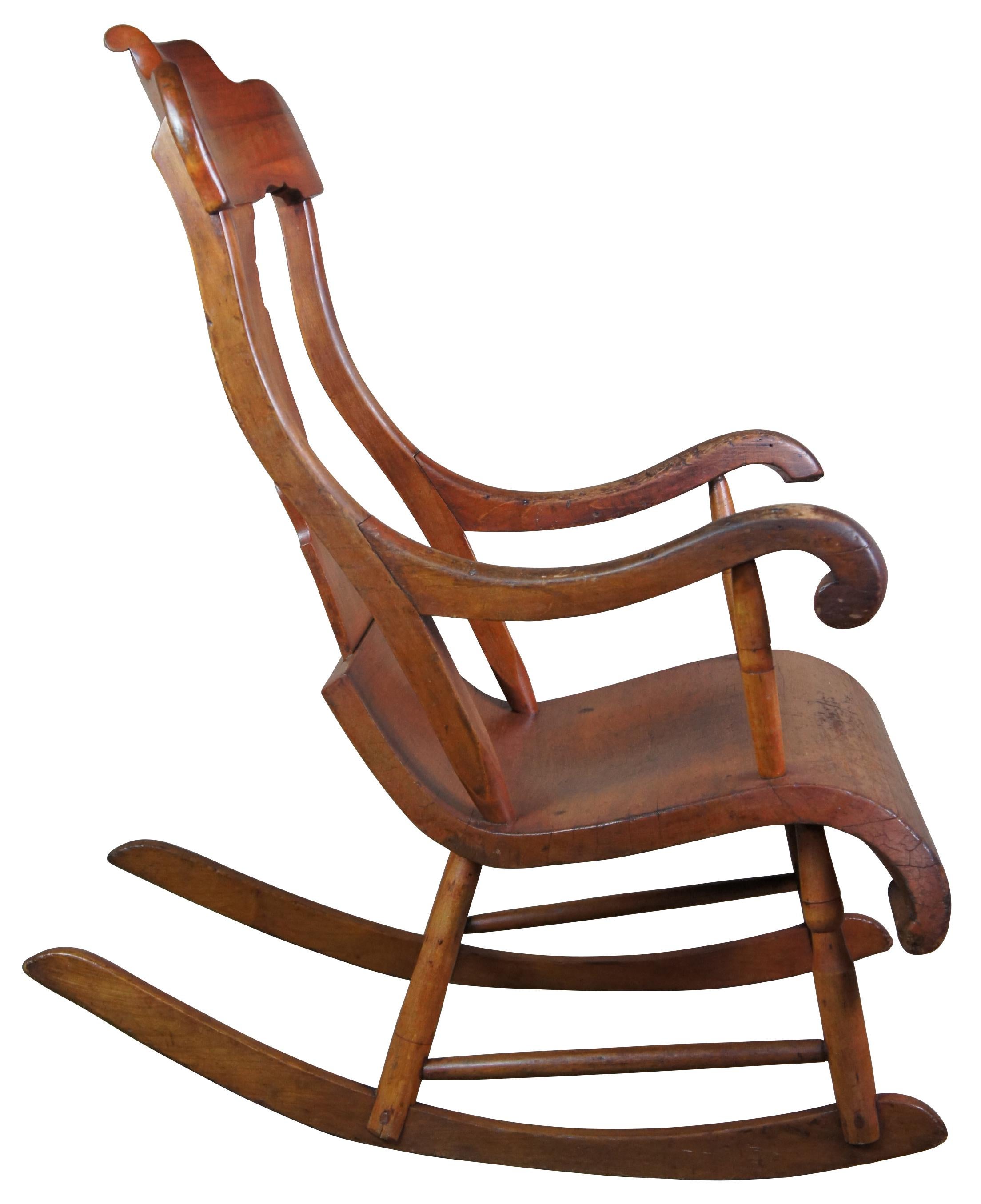 early american rocking chair