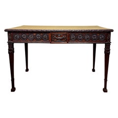 Antique 19th Century English Adams Style Mahogany Sideboard.