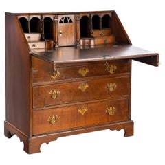 Used 19th Century English Georgian Slant Front Desk or Secretary