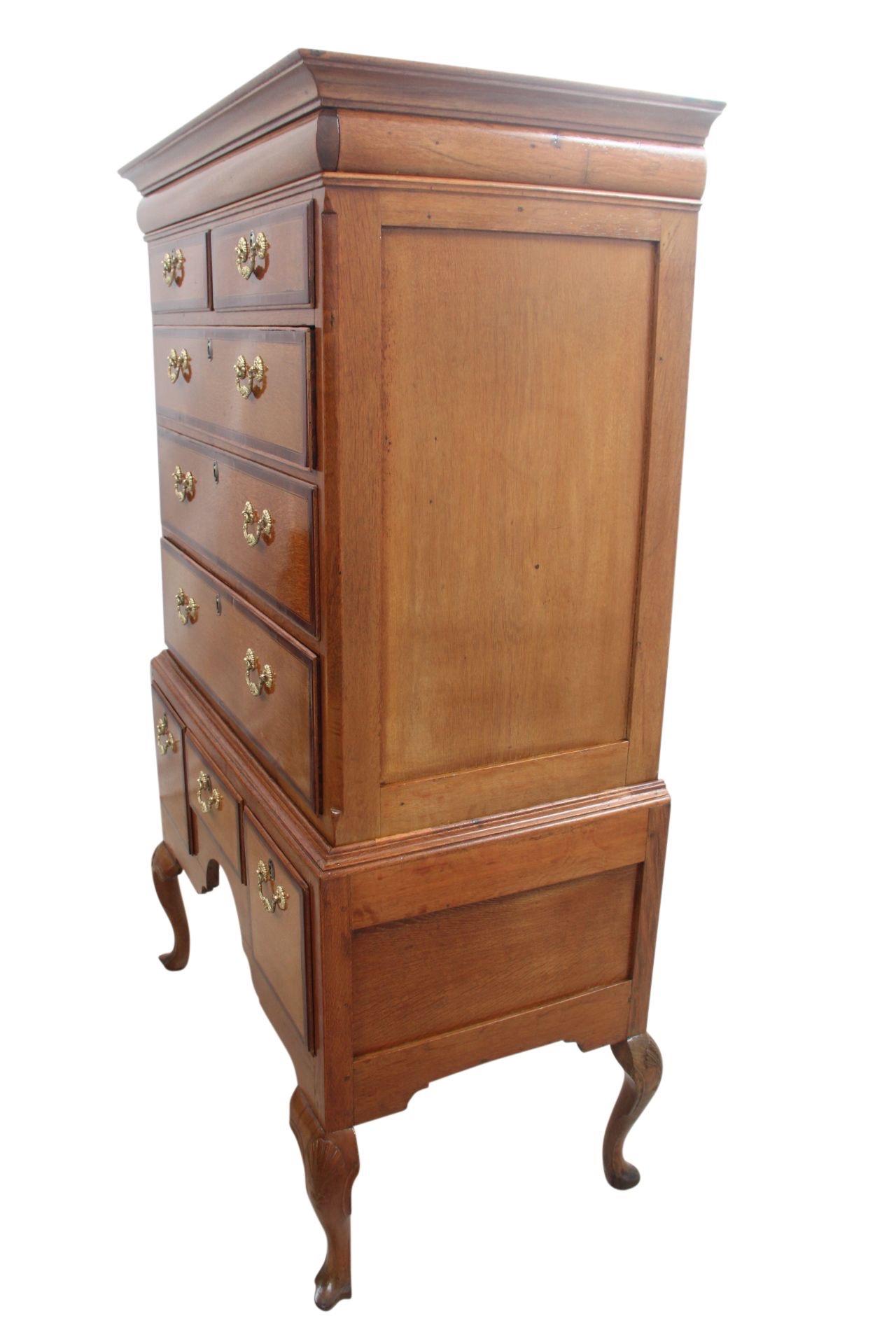 Chippendale Antique 19th Century English Highboy
