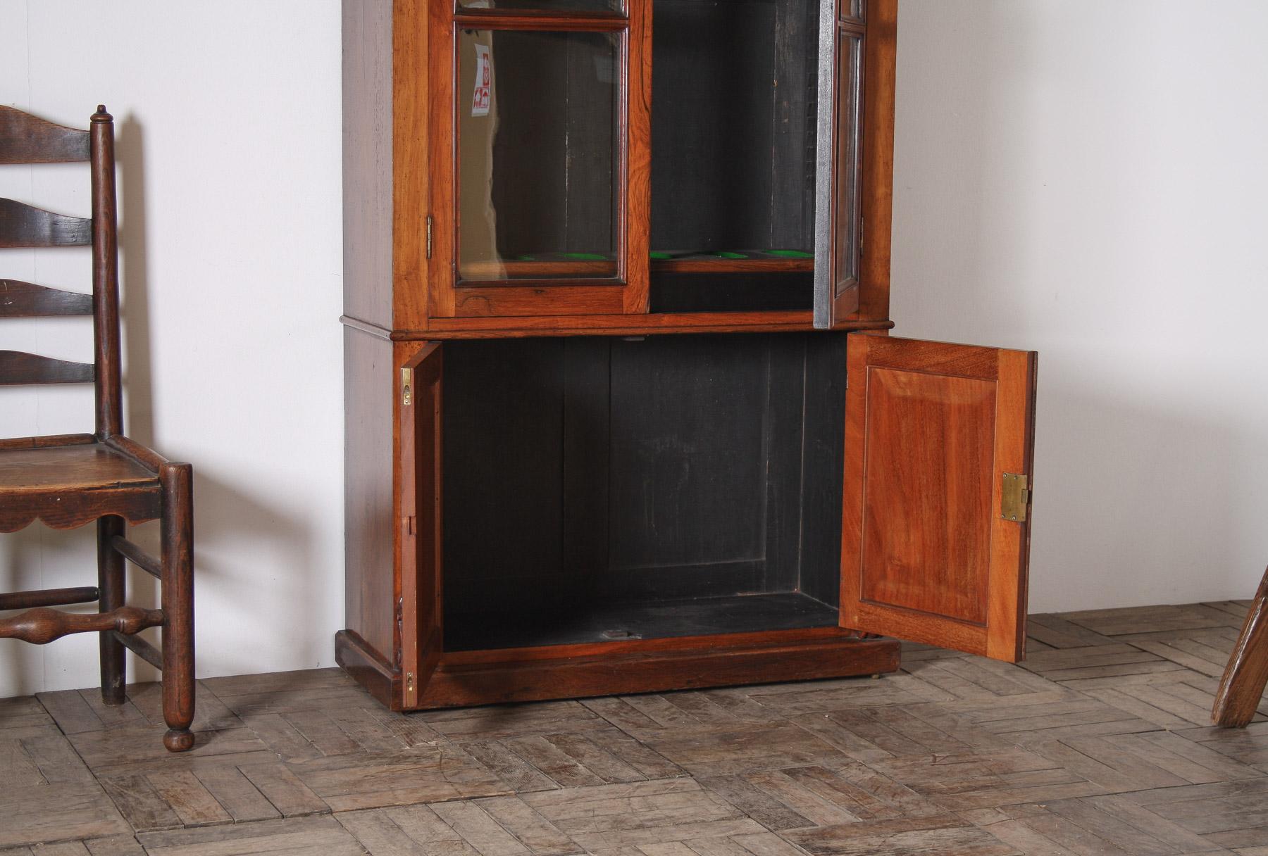 Antiguo Armero de Palisandro Inglés del Siglo XIX Mueble expositor de caza en Bueno estado para la venta en Llanbrynmair, GB