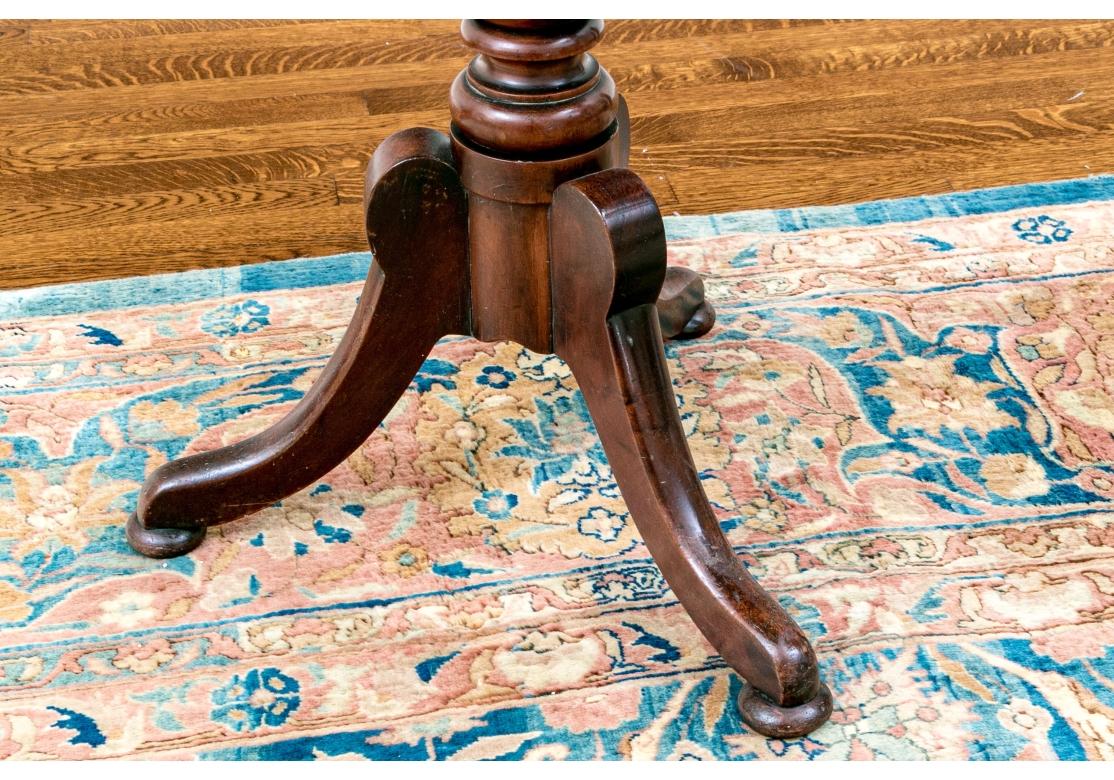 Antique 19th Century English Tilt Top Games Table, Ca. 1850-1870 For Sale 4