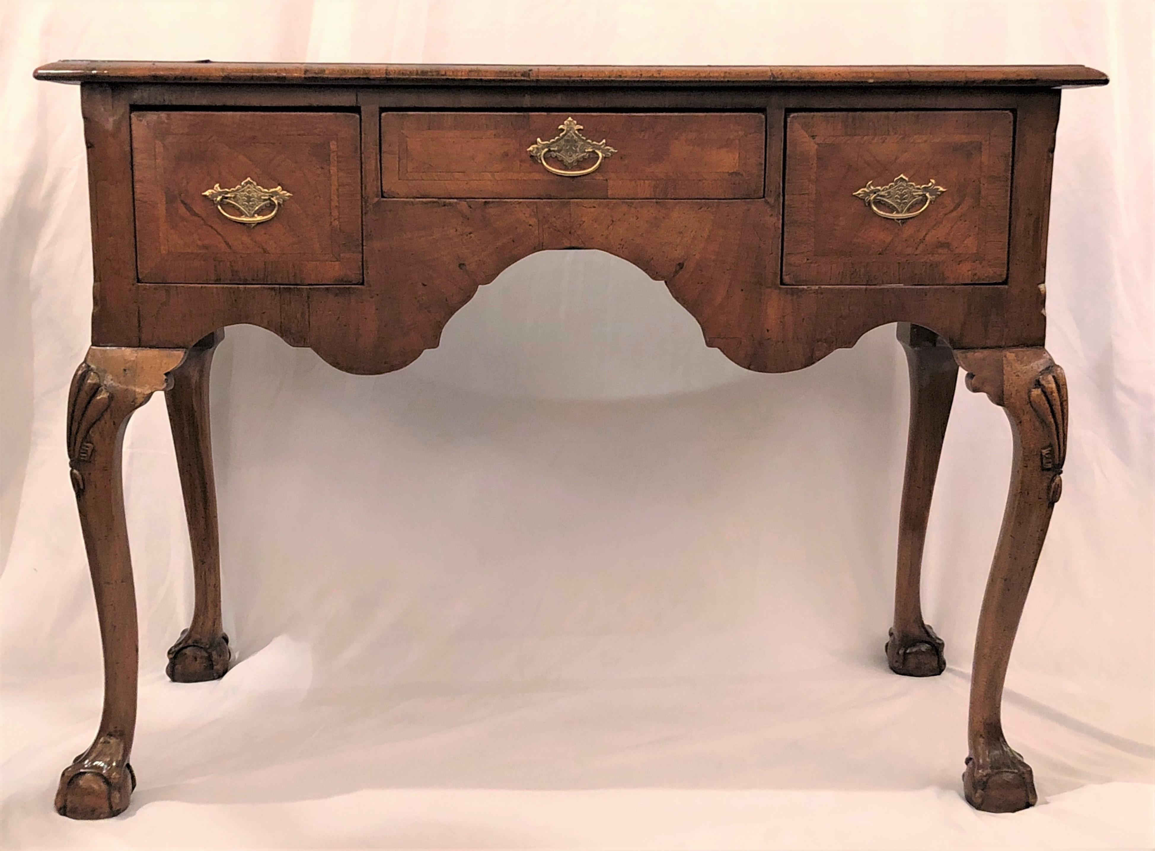 antique lowboy