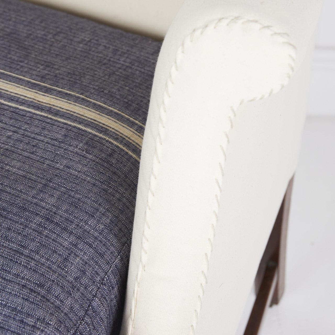 Fin du XIXe siècle Ancienne chaise à oreilles anglaise du 19ème siècle en vente